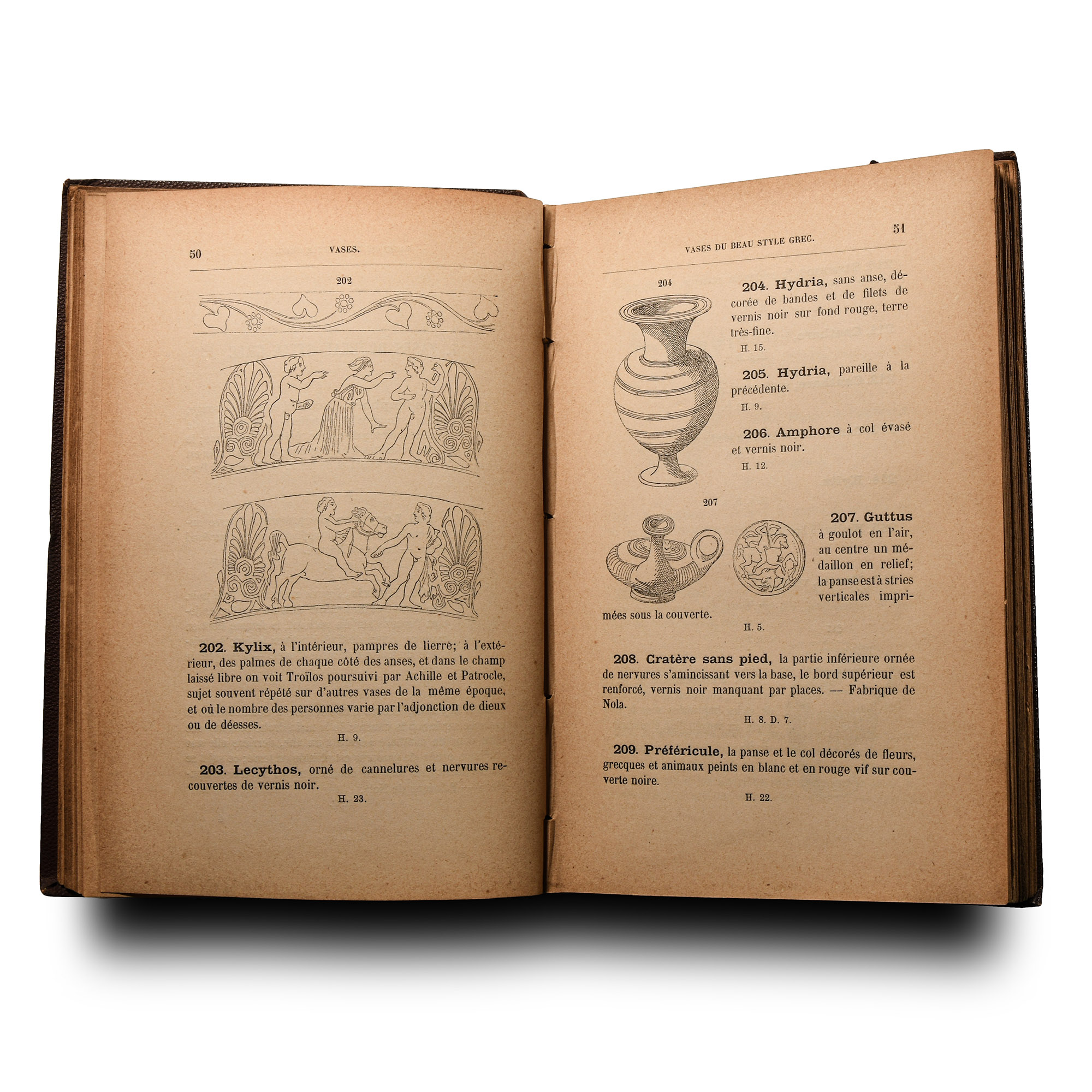 Archaeological Books - Catalogue du Musee Fol - Antiquities, Volume I & II