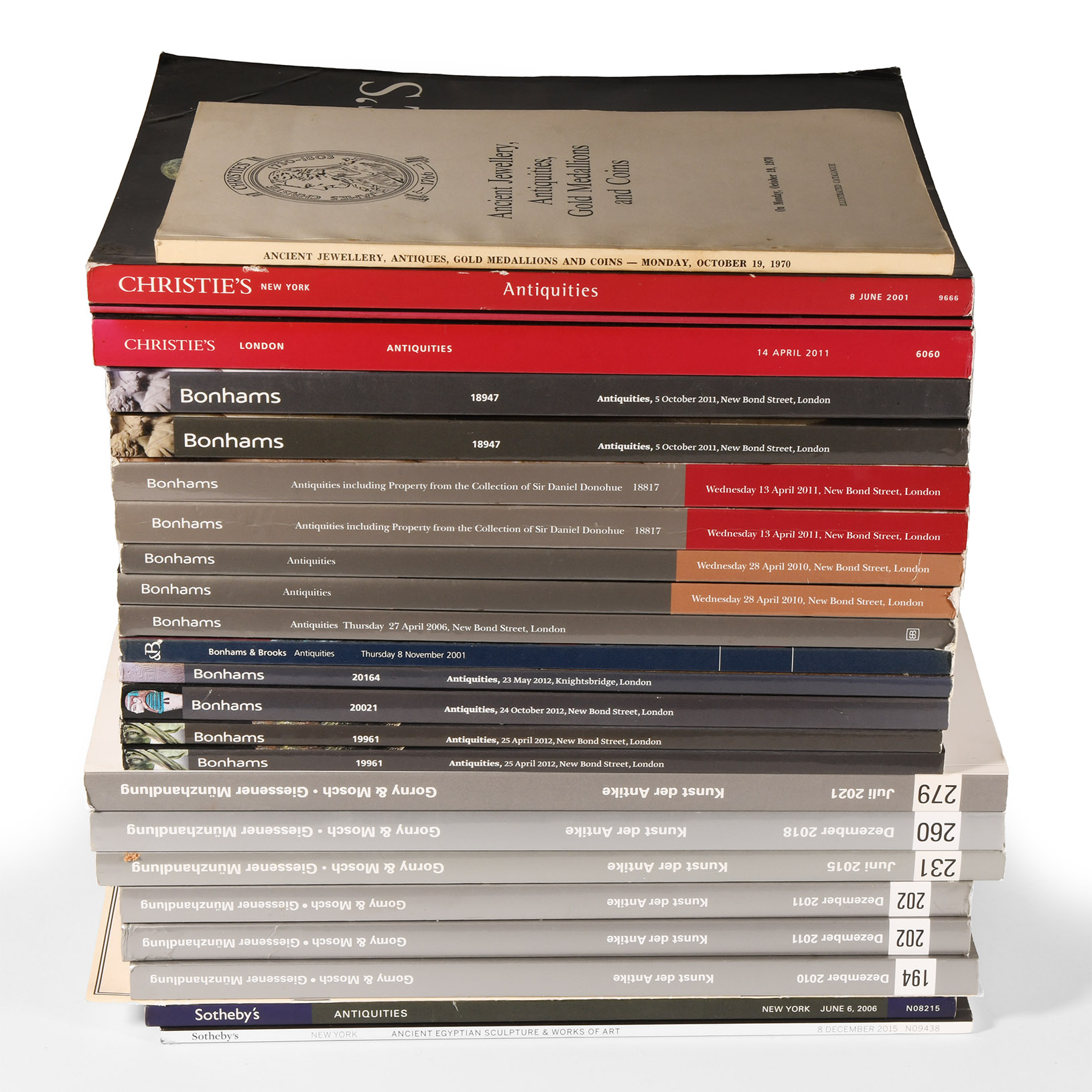 Antiquities Auction Catalogues [25]