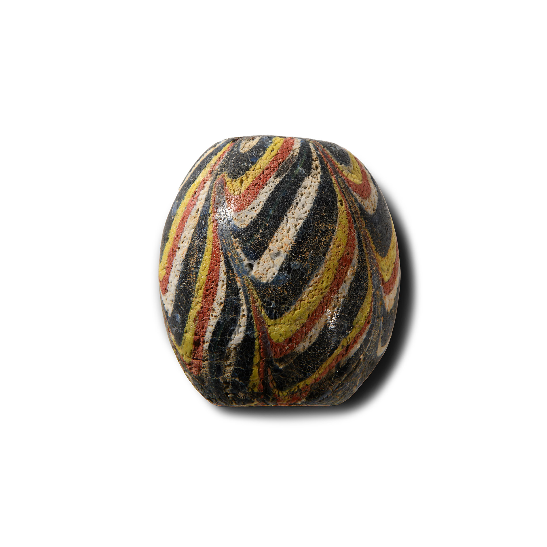 Sumatran Glass Elephant Bead