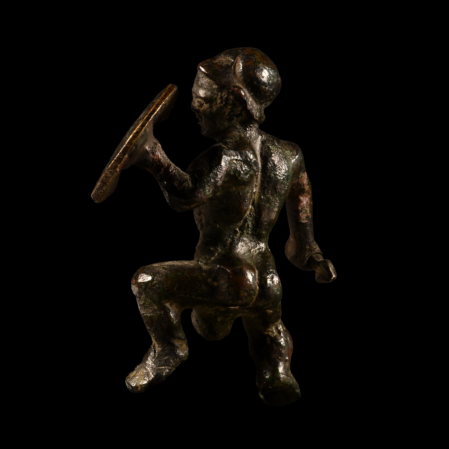 Roman Bronze Figure of a Pygmy