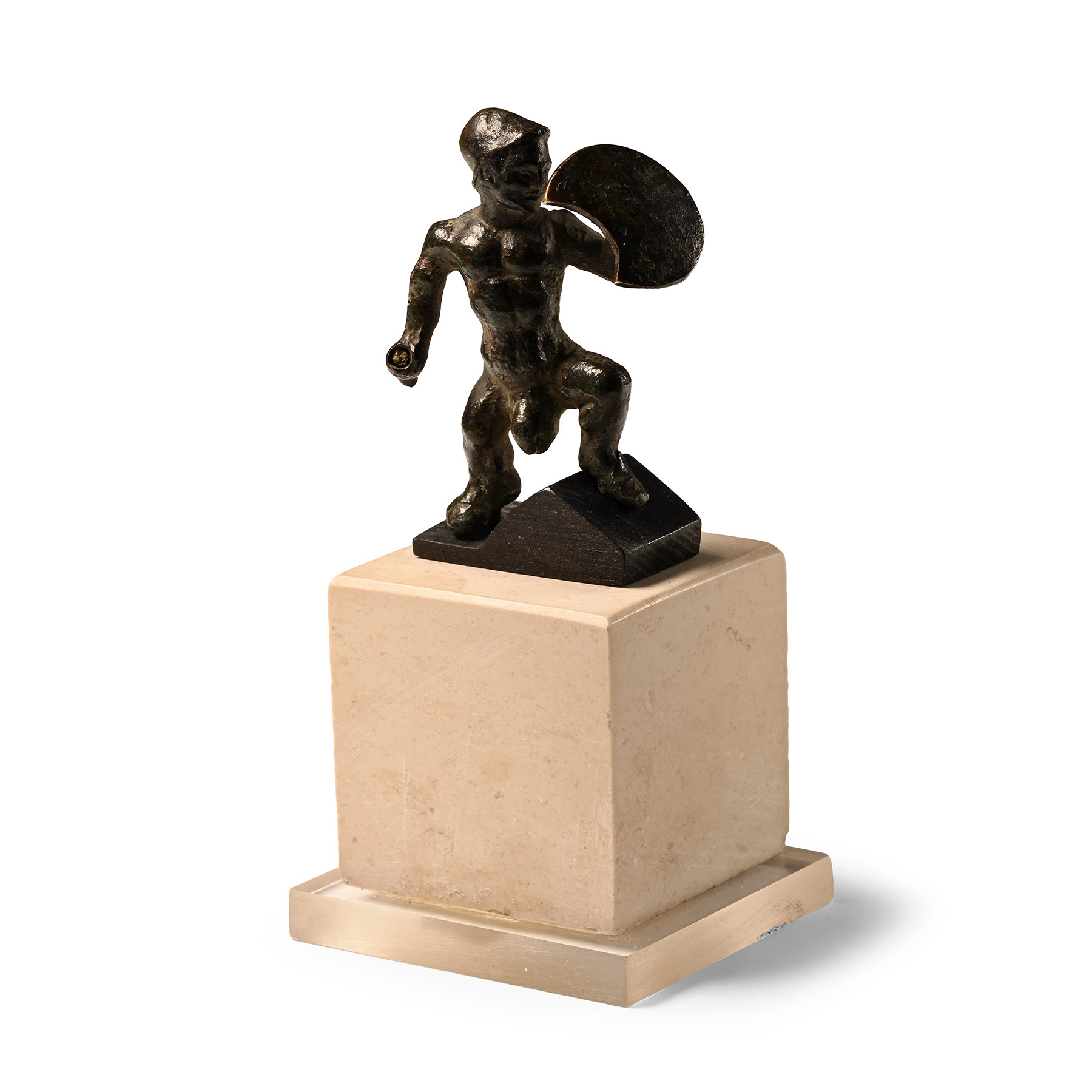 Roman Bronze Figure of a Pygmy