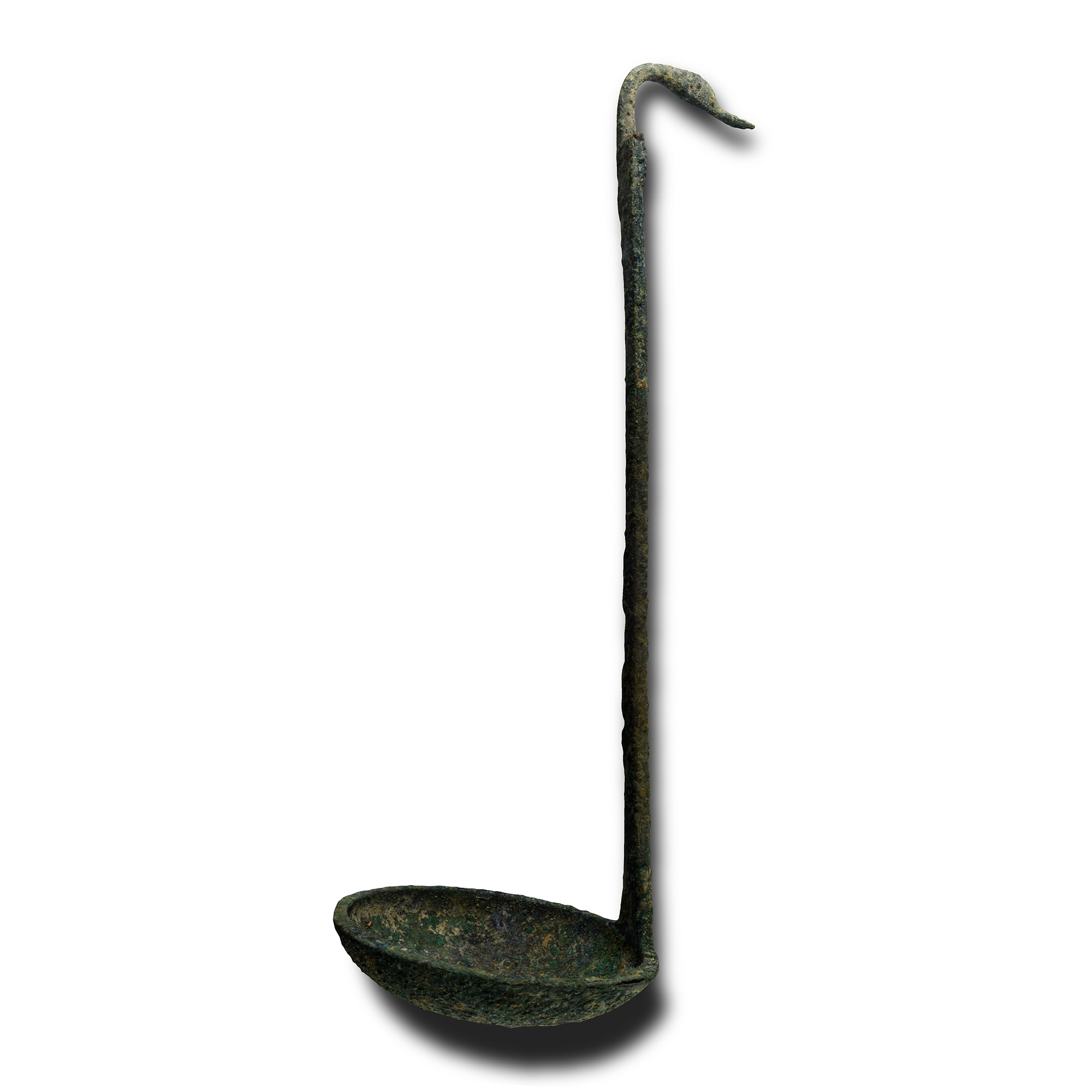 Roman Bronze Duck-Headed Ladle
