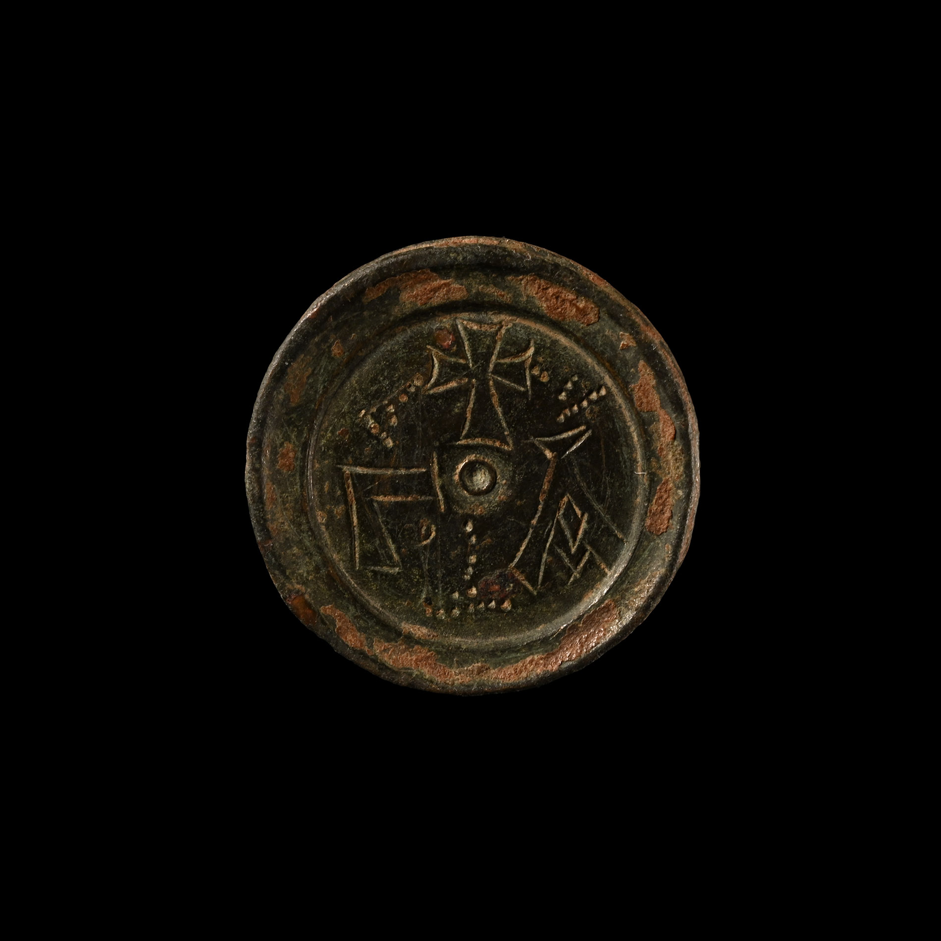 Byzantine Bronze Coin Weight