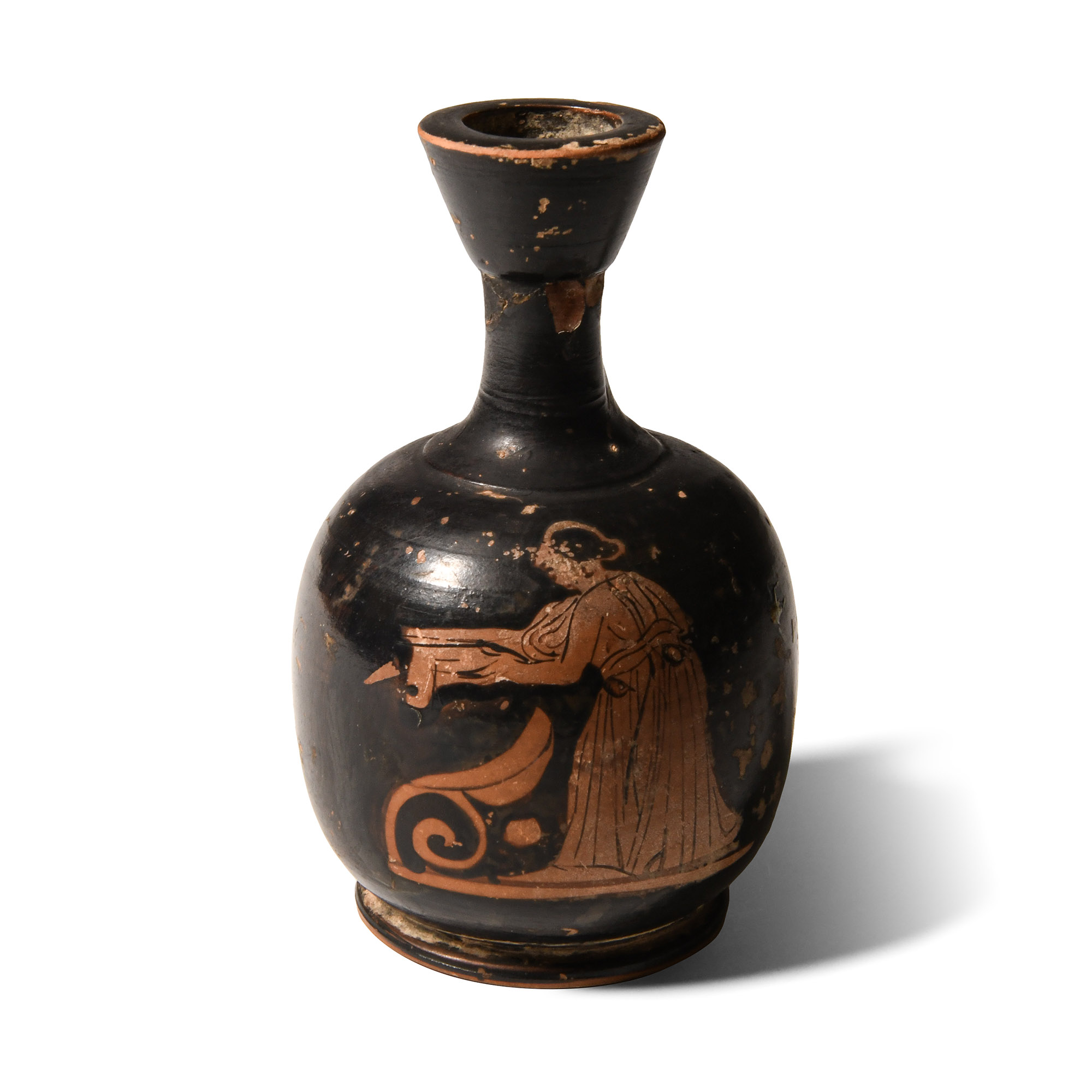 Greek Red-Figure Lekythos