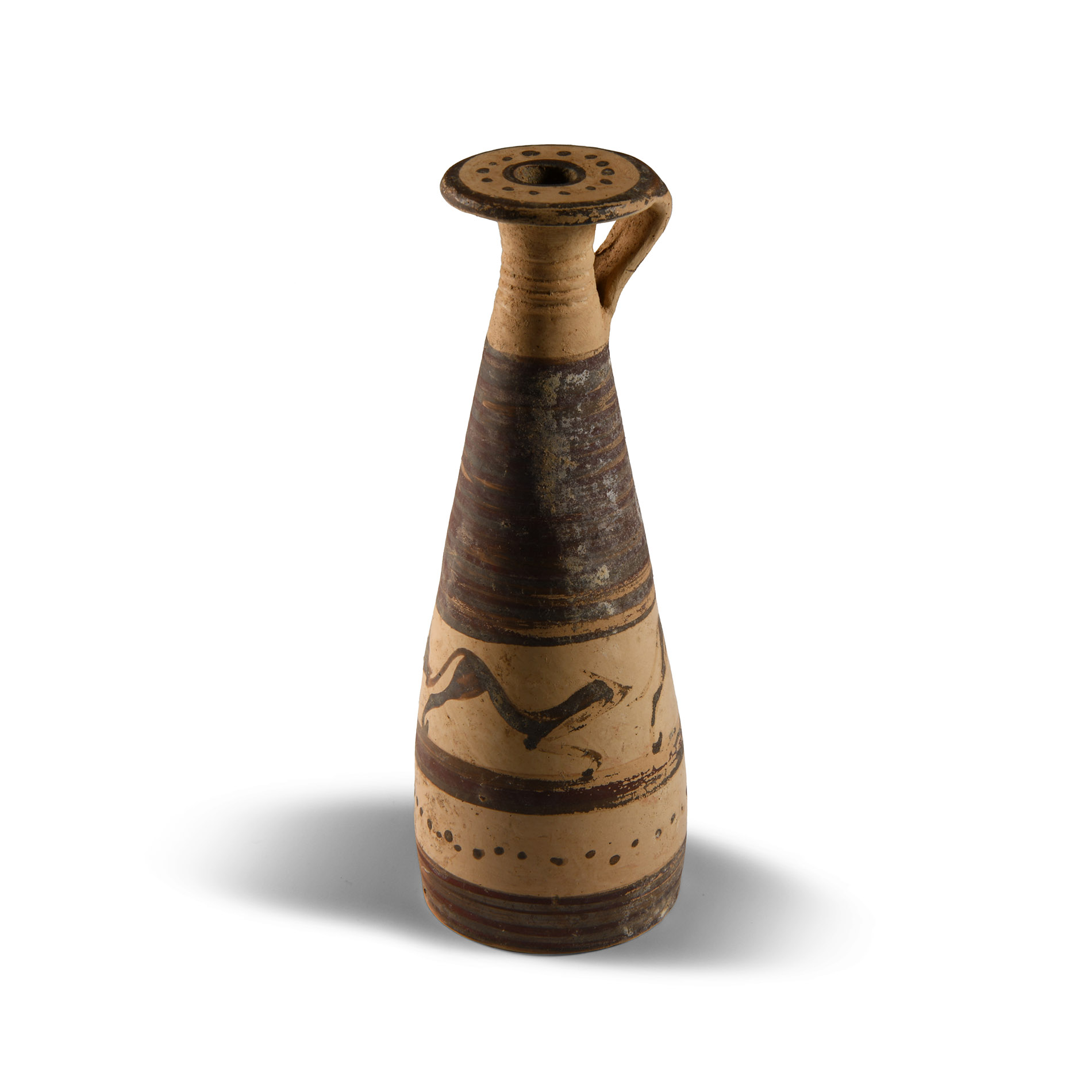 Etruscan Terracotta Alabastron