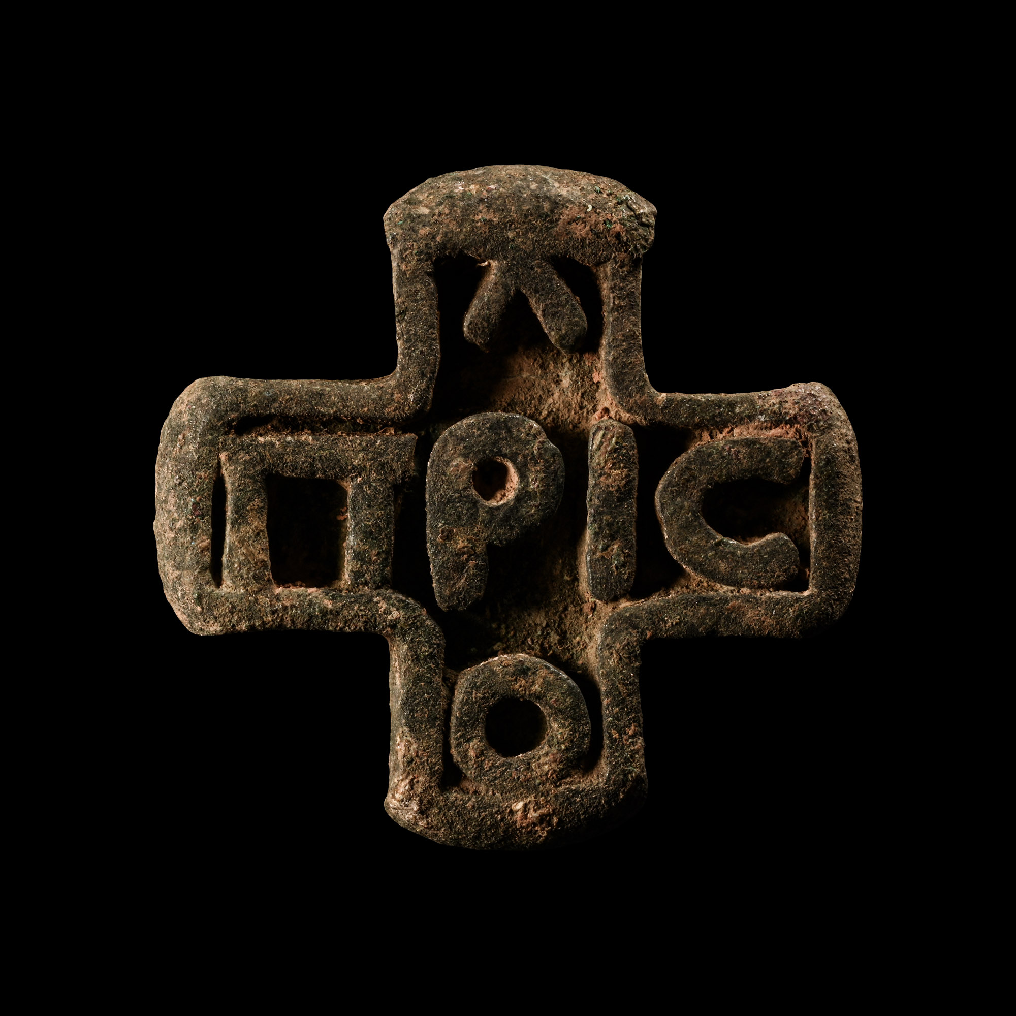 Byzantine Bronze Stamp Seal