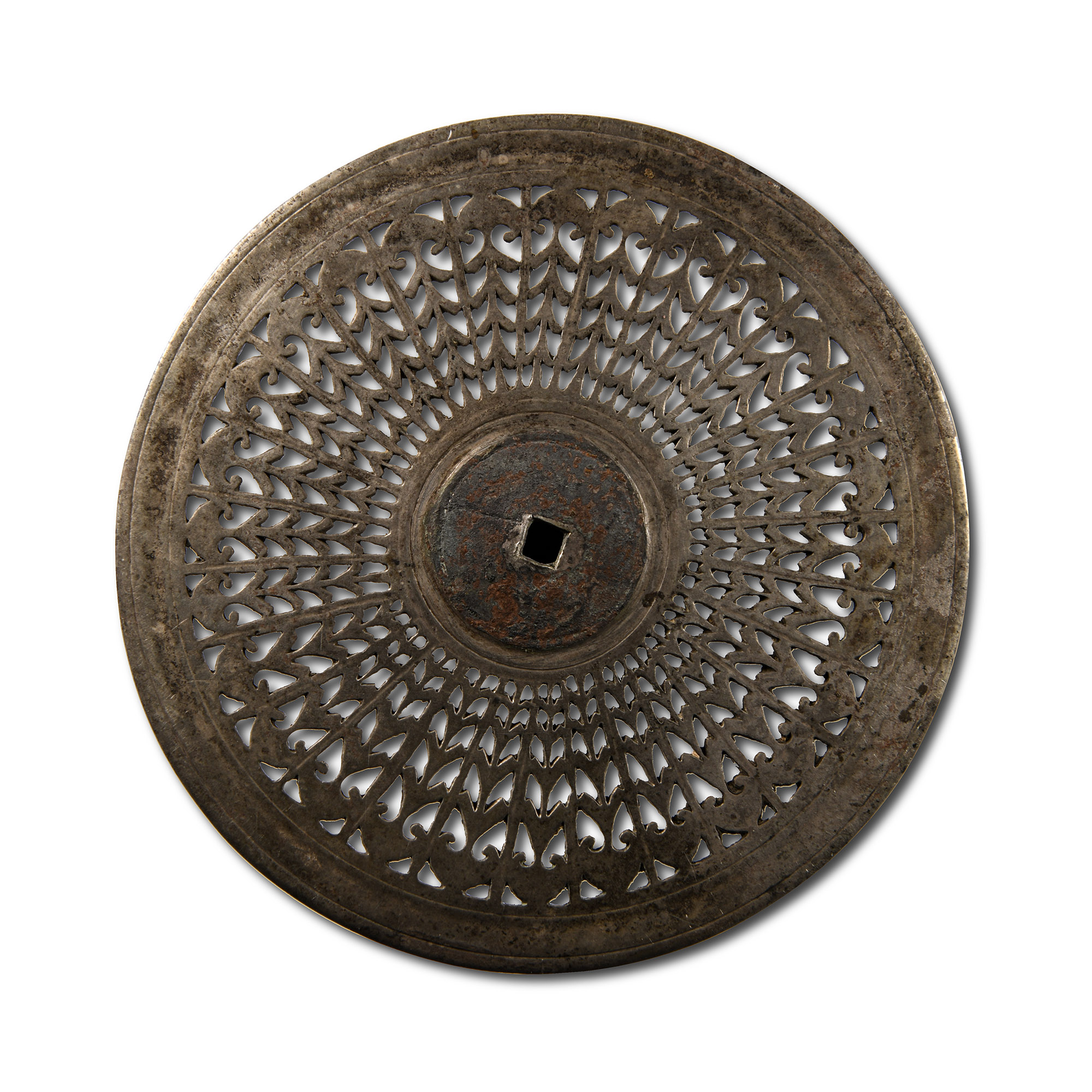 Roman Openwork Silver Military Baldric Phalera
