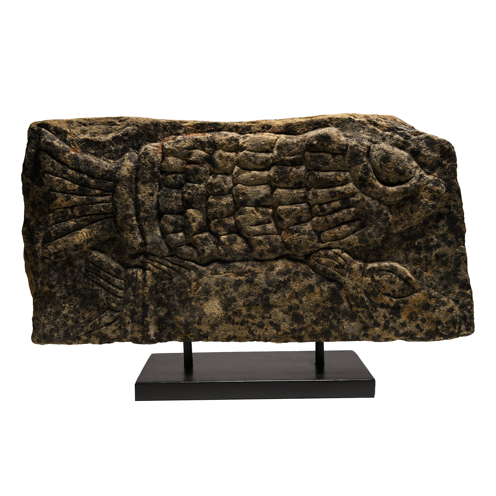 Medieval Limestone 'Pictish Type' Fish Carving