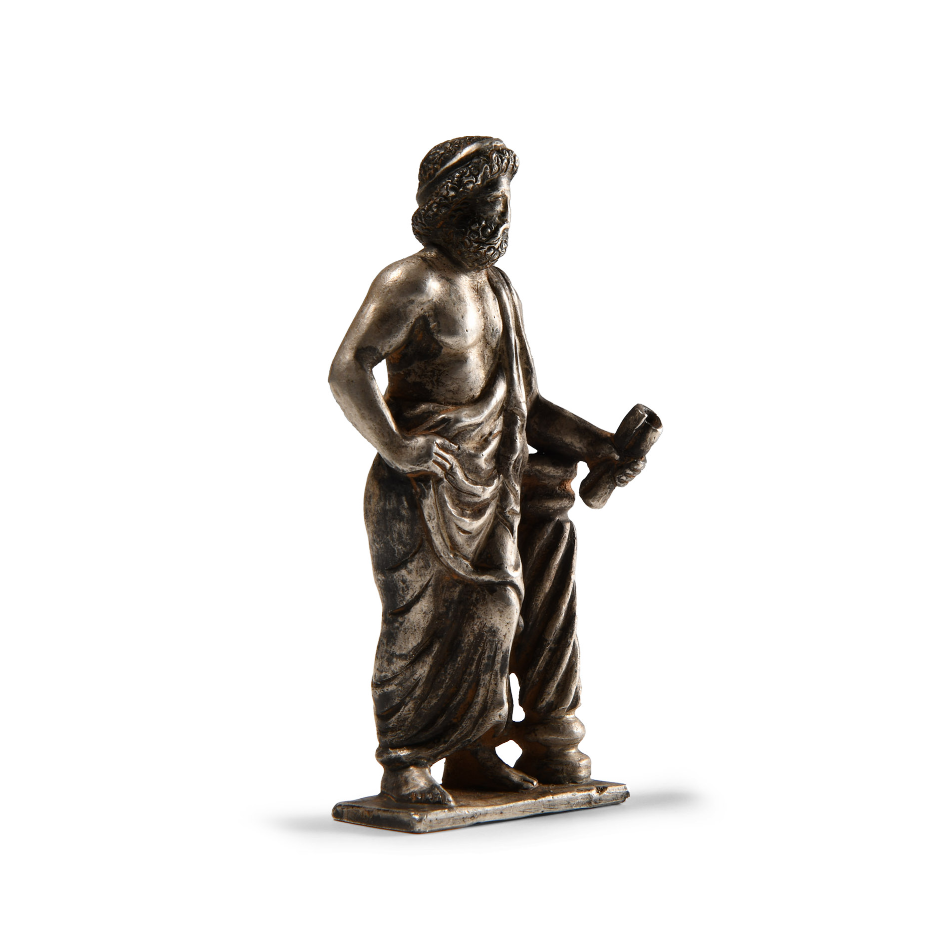 Post Medieval Silver Statuette of Jupiter