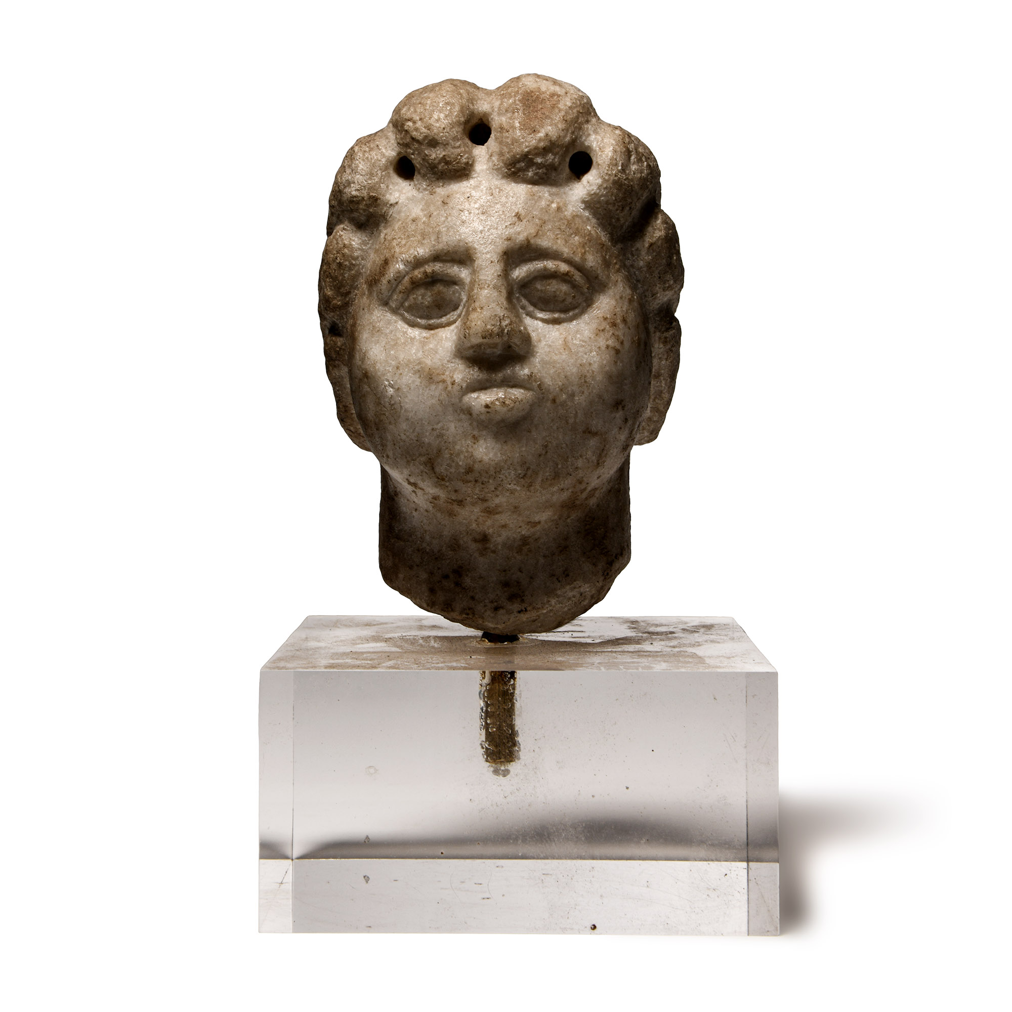 Romano-British Marble Head of a Lady