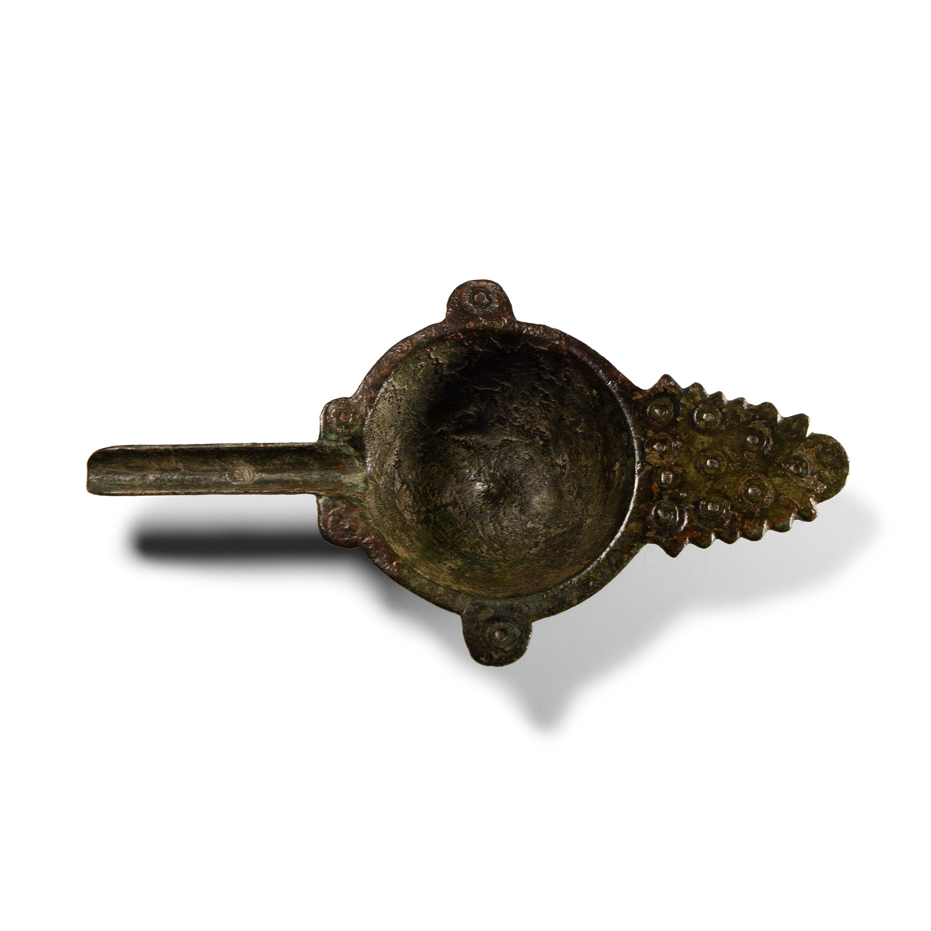 Roman Bronze Oil Lamp Filler
