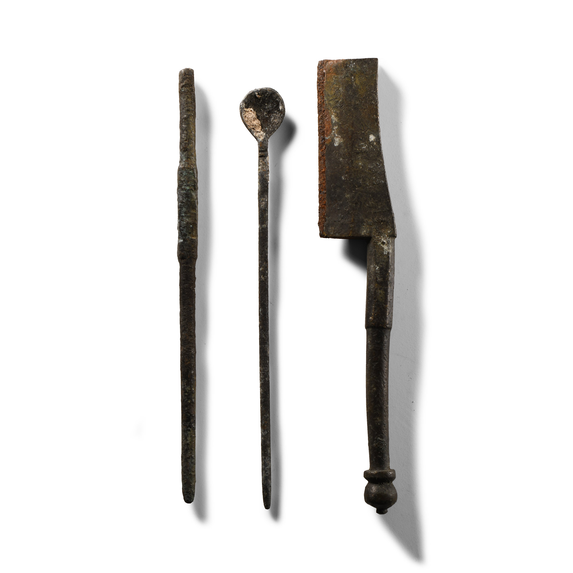 Roman Bronze Medical Instrument Group