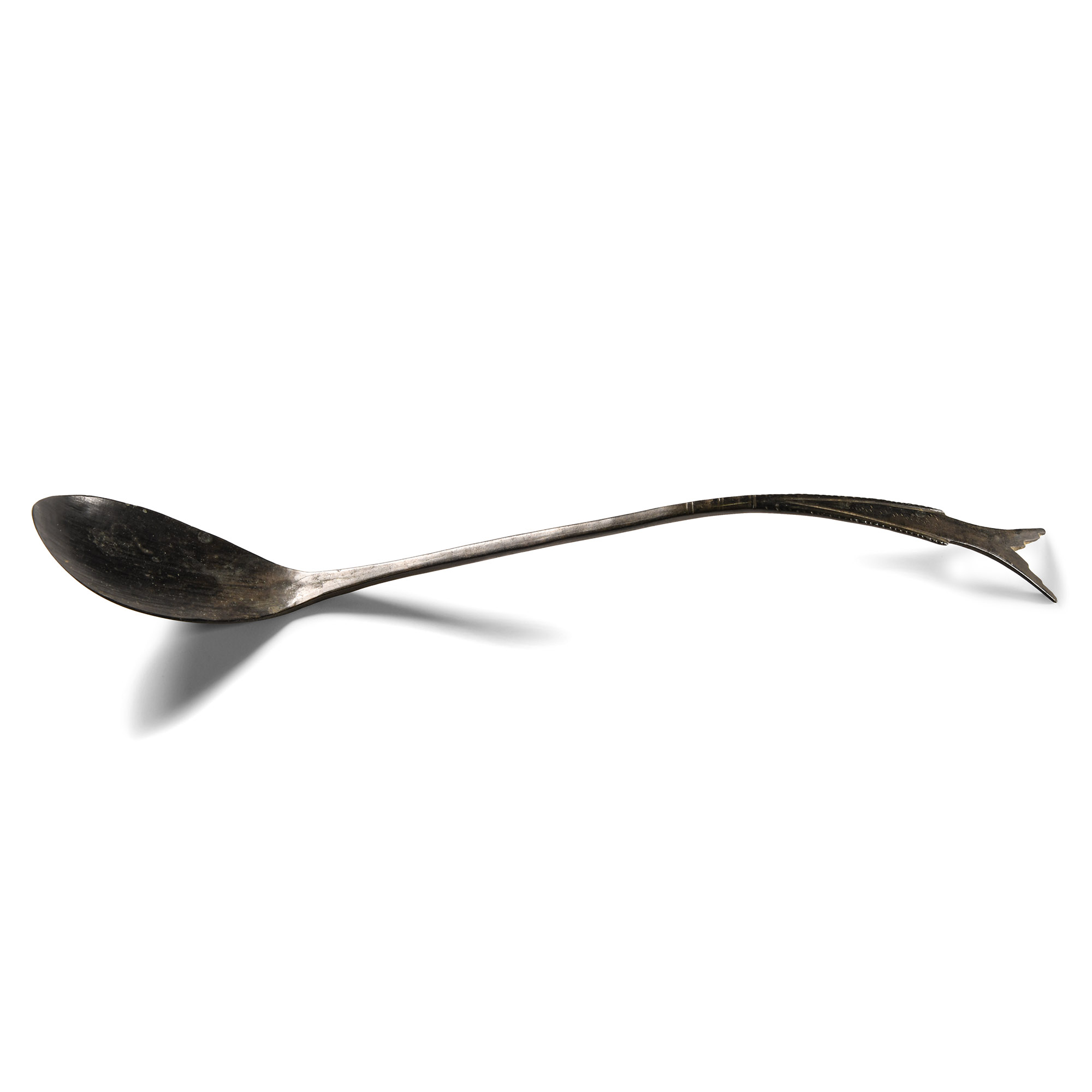 Roman Swallow-Tailed Bronze Spoon