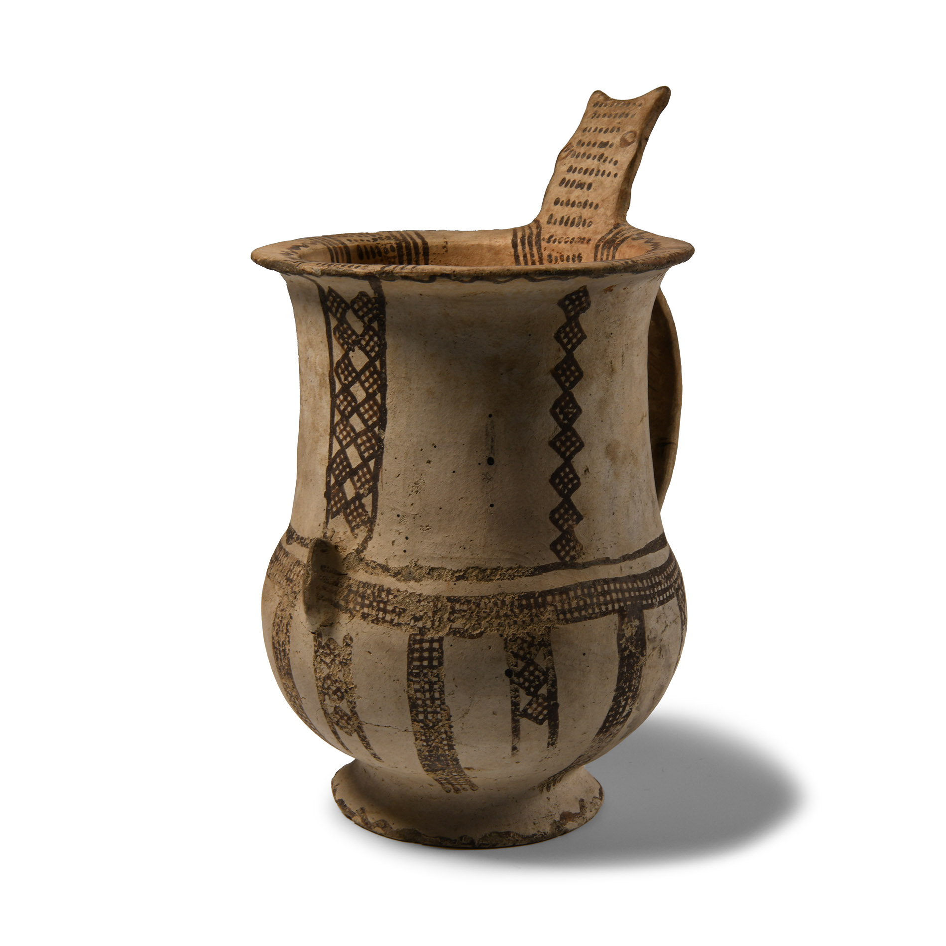 Cypriot White-Slip Ware Tankard