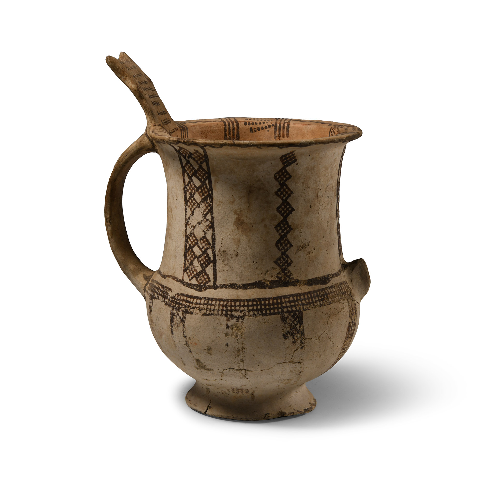 Cypriot White-Slip Ware Tankard