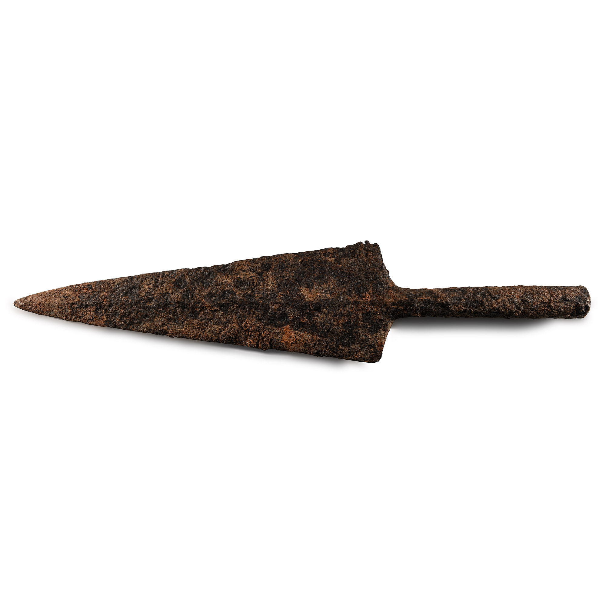 Large Roman Socketted Iron Spearhead