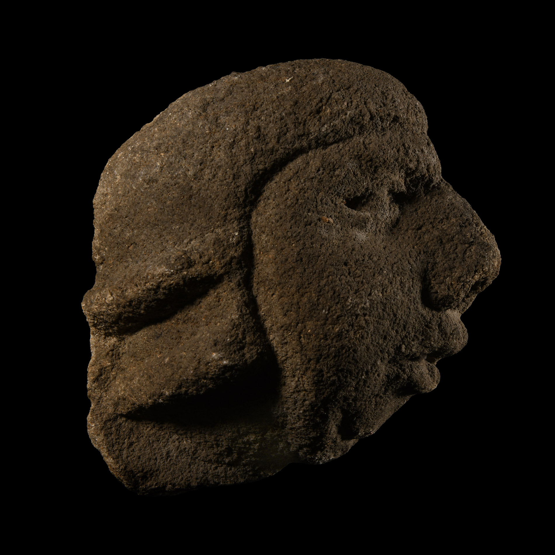 Medieval Sandstone Corbel of a Jester