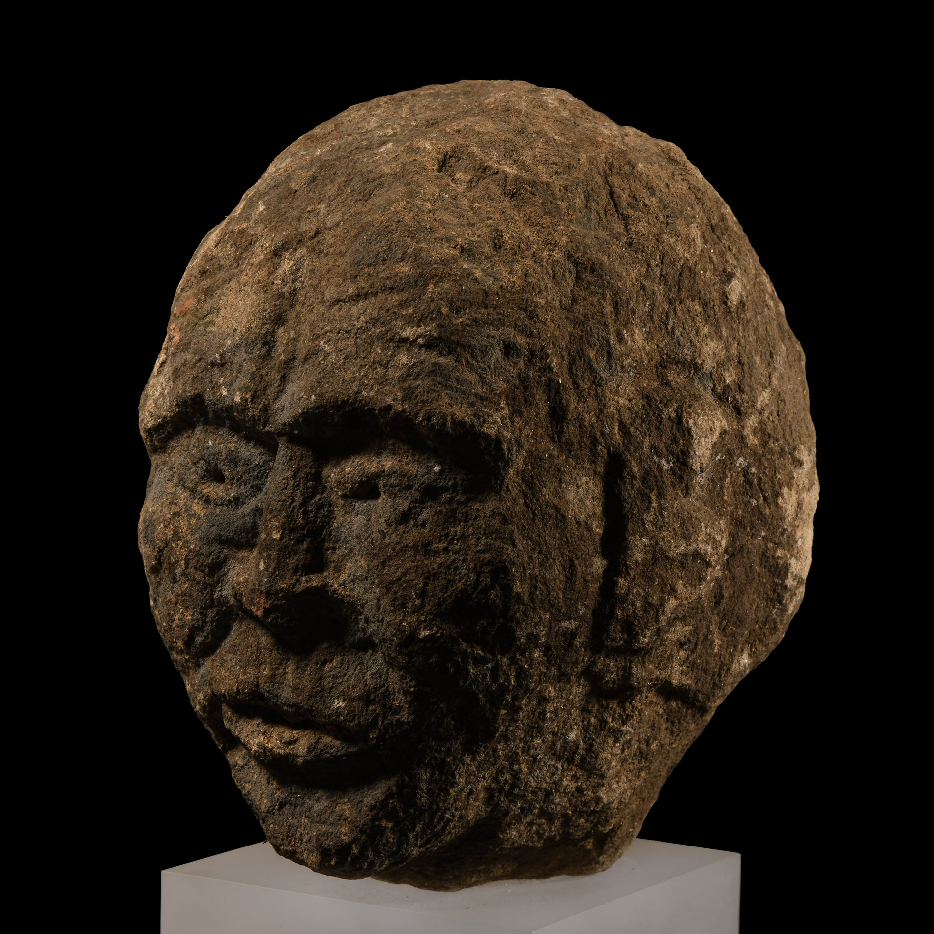 Iron Age Celtic Sandstone Head