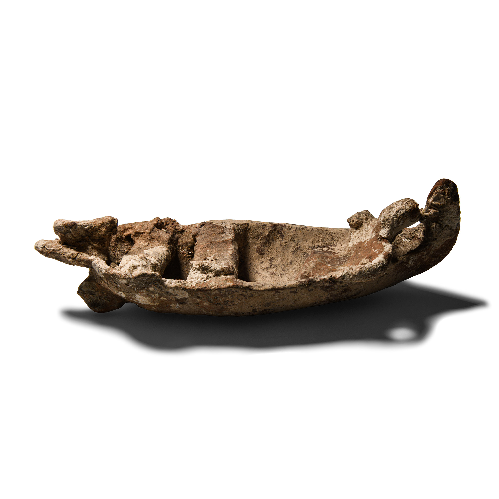 Archaic Greek Ceramic Model Boat