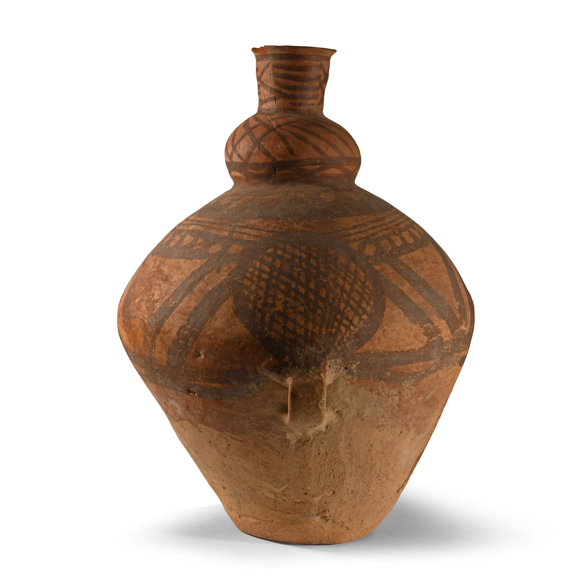 Very Large Chinese Neolithic Painted Vessel