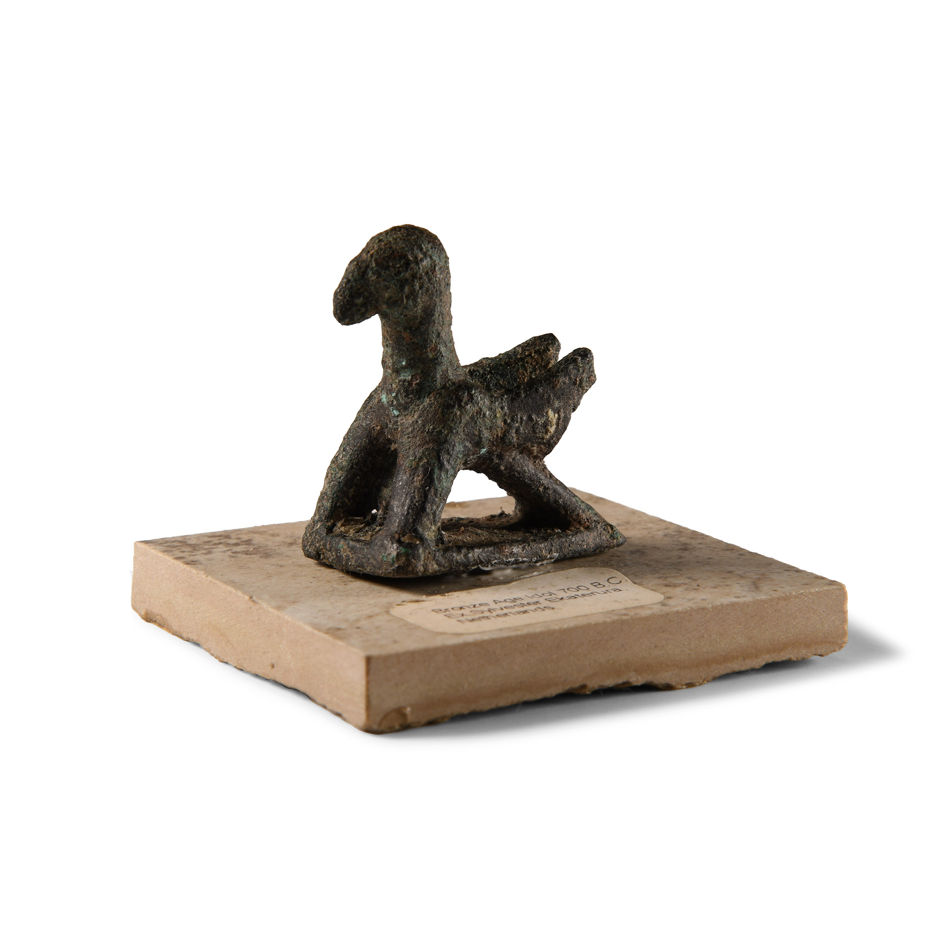 Archaic Greek Bronze Bird Statuette