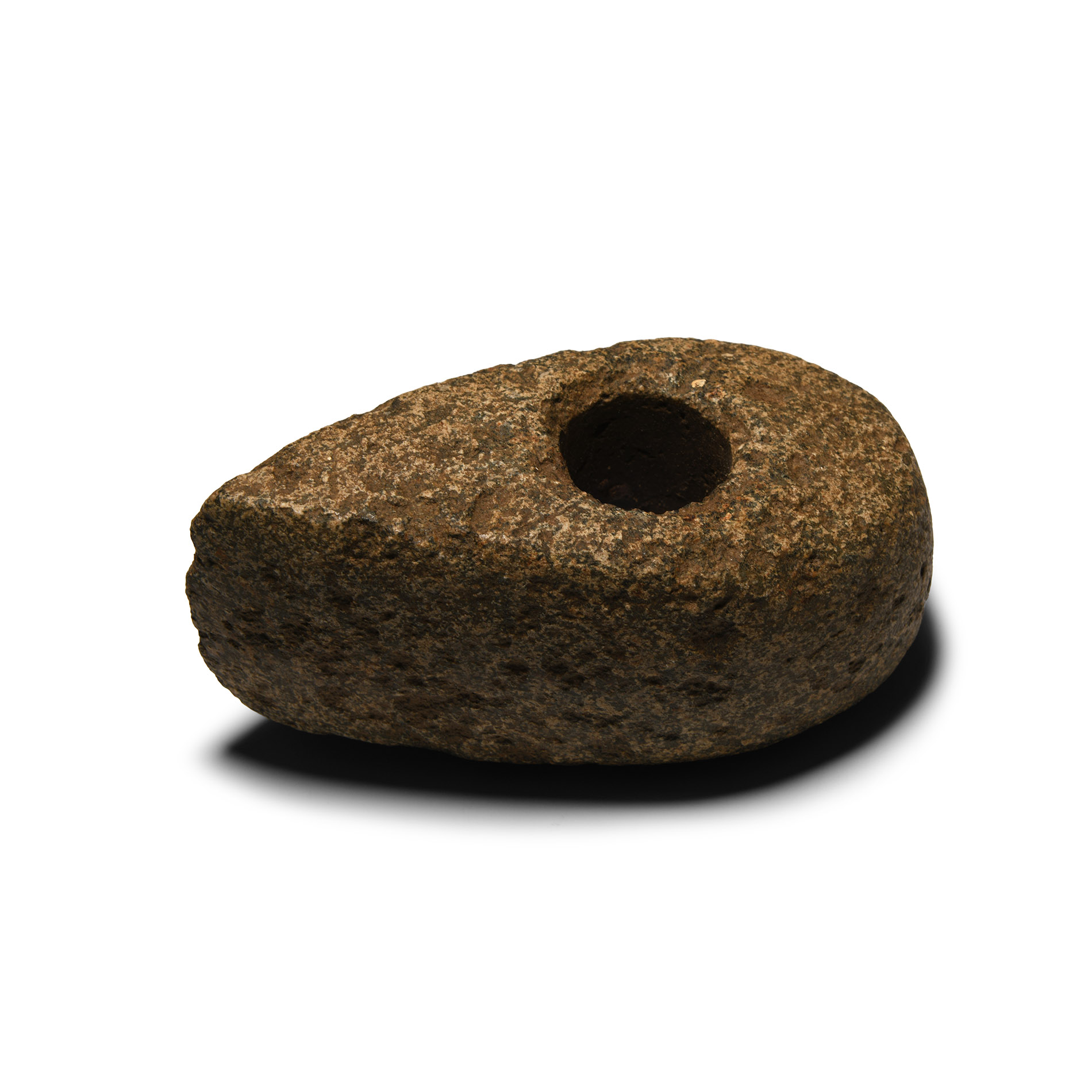 Stone Age Pierced Boat-Shaped Axehead