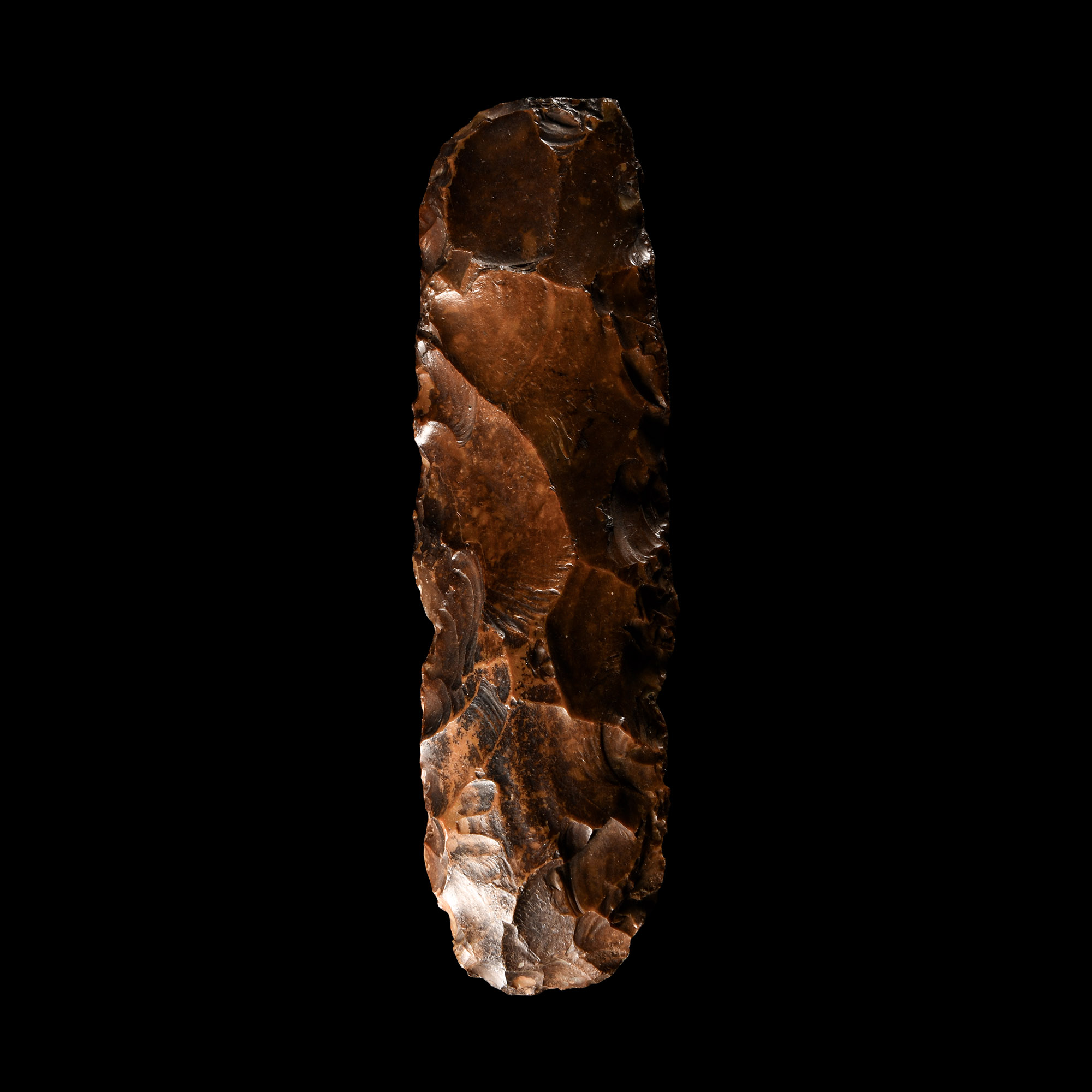 Stone Age Knapped Flint Axehead