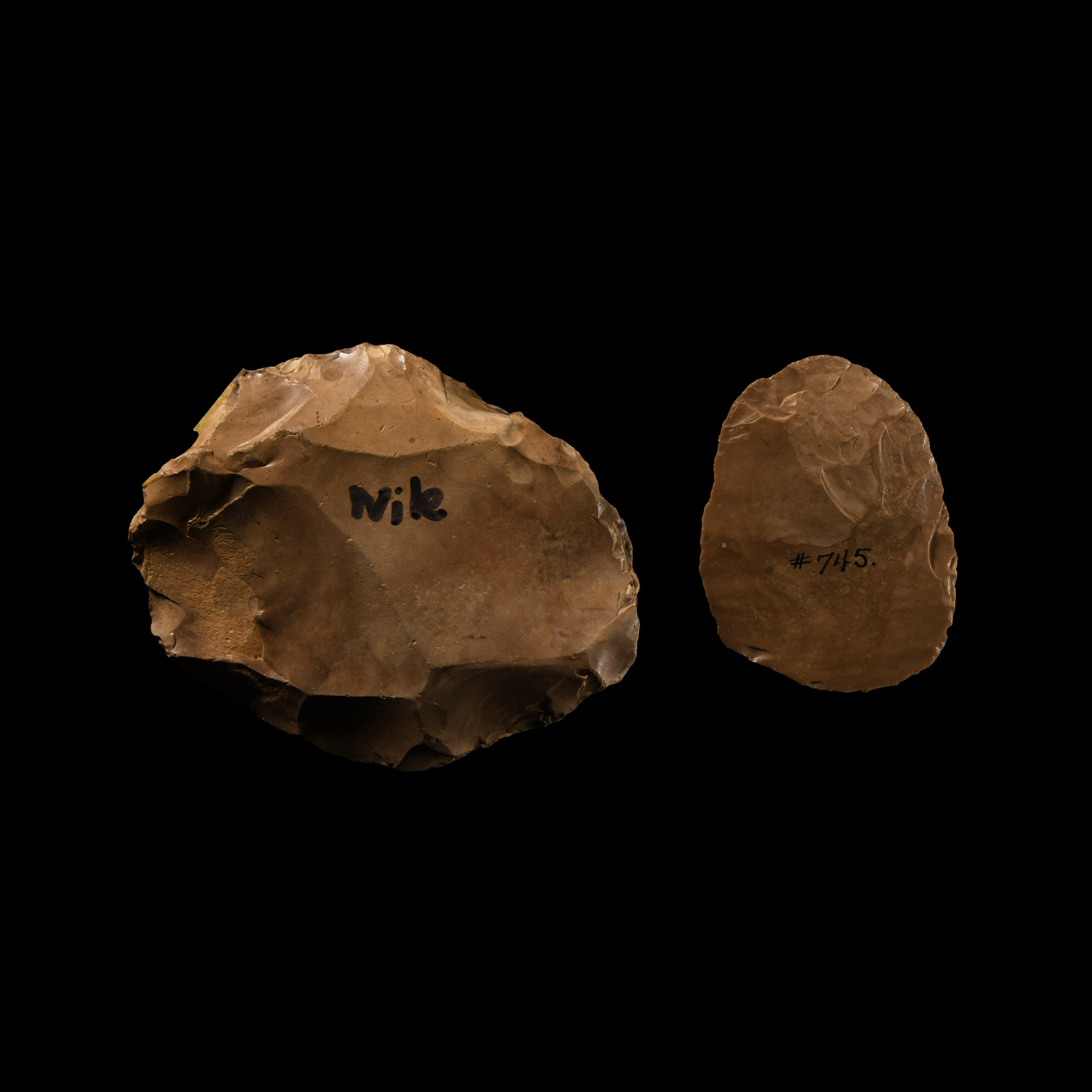 Egyptian Knapped Flint and Chert Tool Group