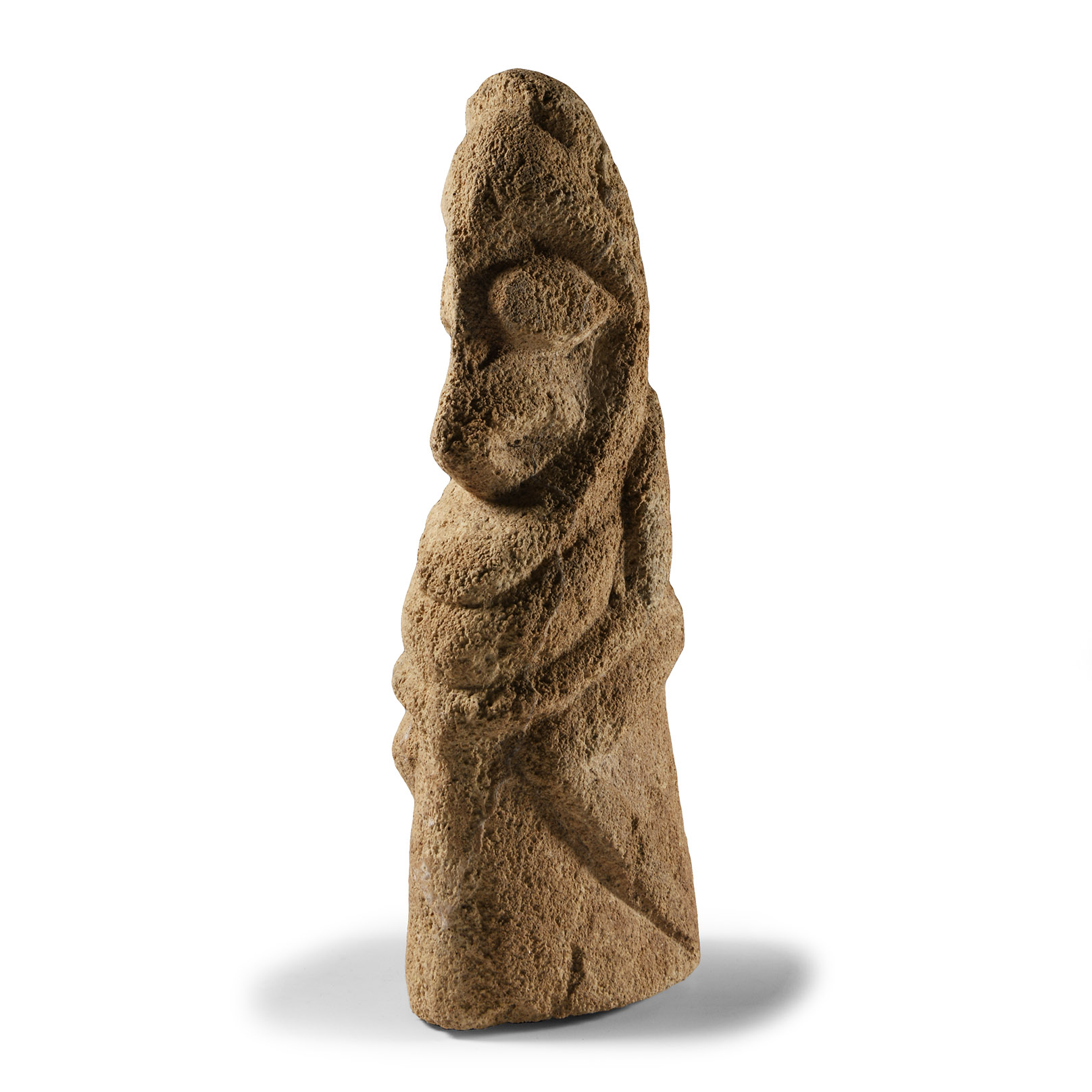 South Pacific Island Malekula Vanuatu Stone Idol