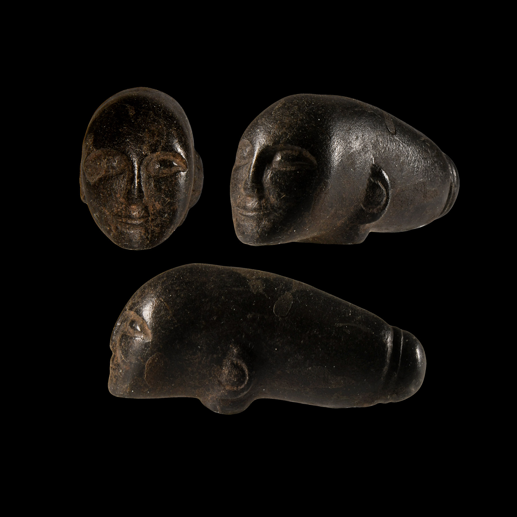 Bactrian Style Stone Phallic Amulet