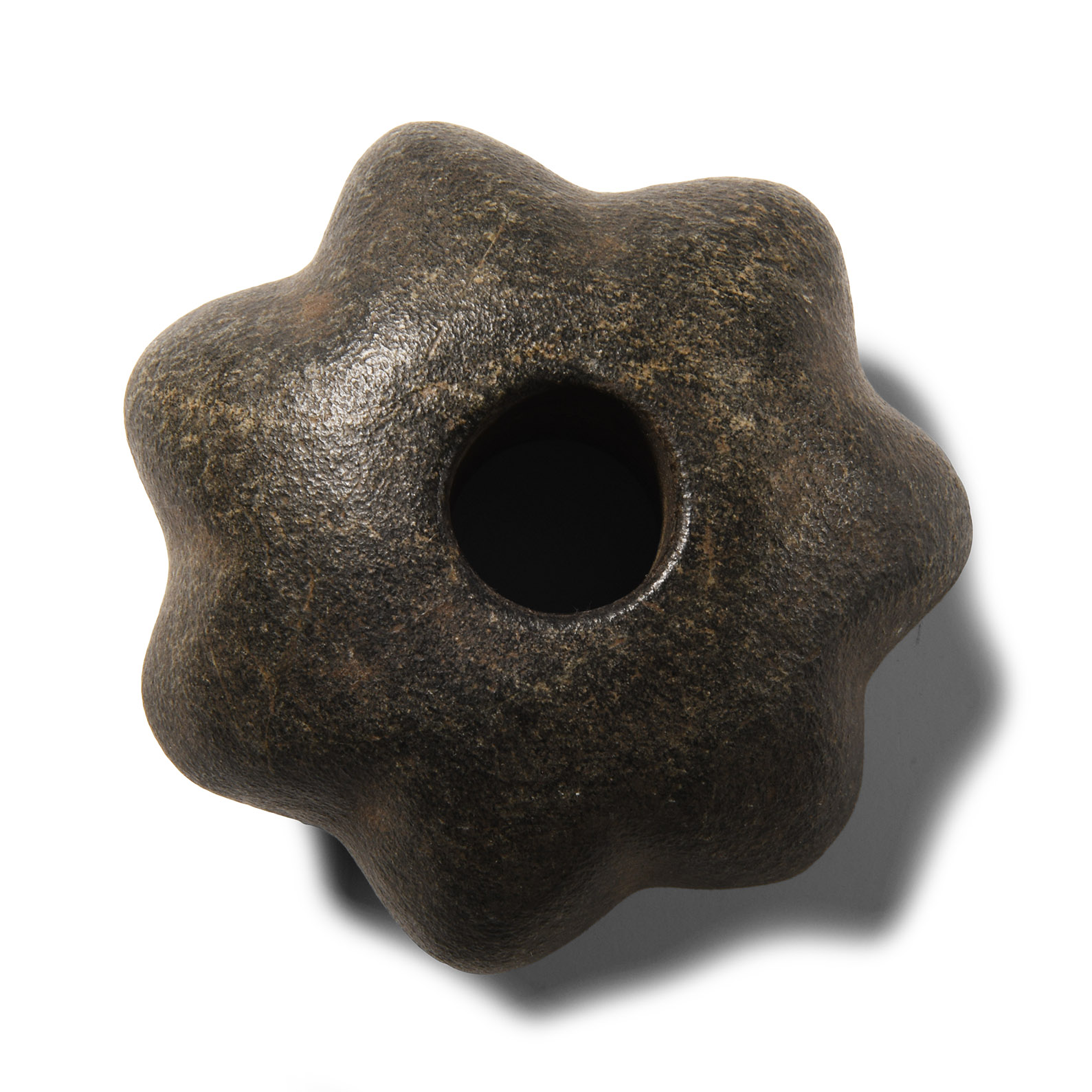 Pre-Columbian Nazca Spiked Stone Macehead