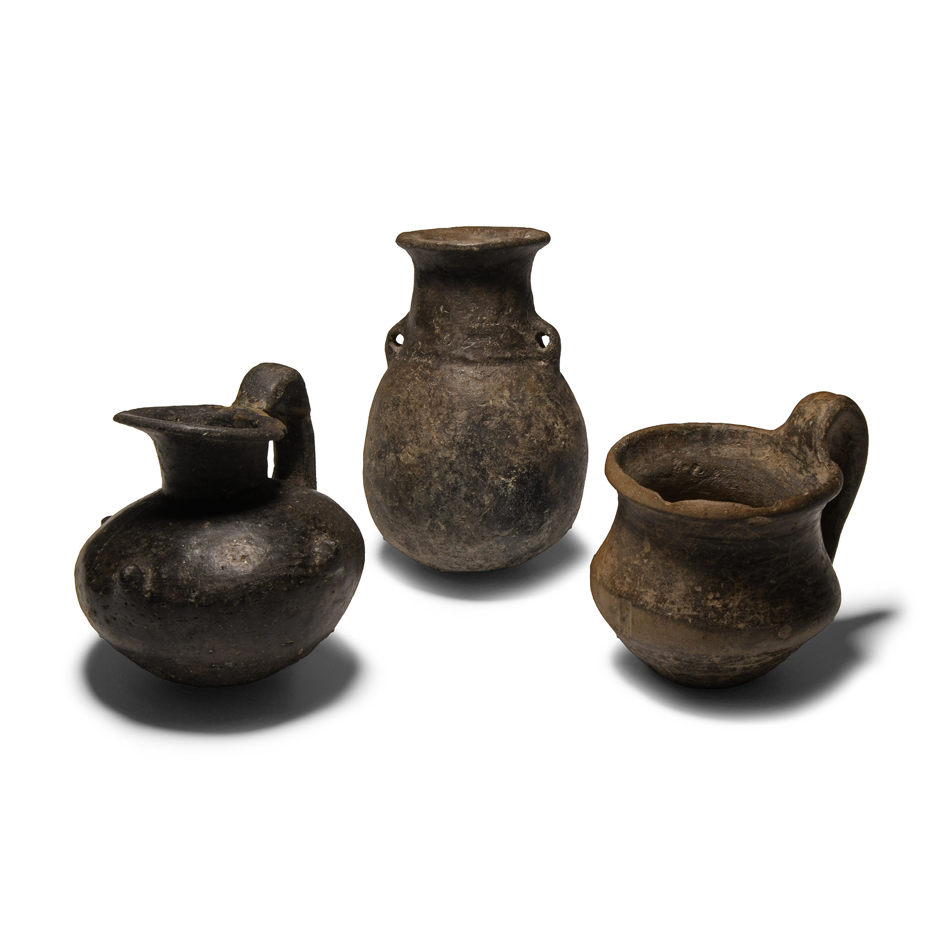 Italic Black Ware Vessel Group