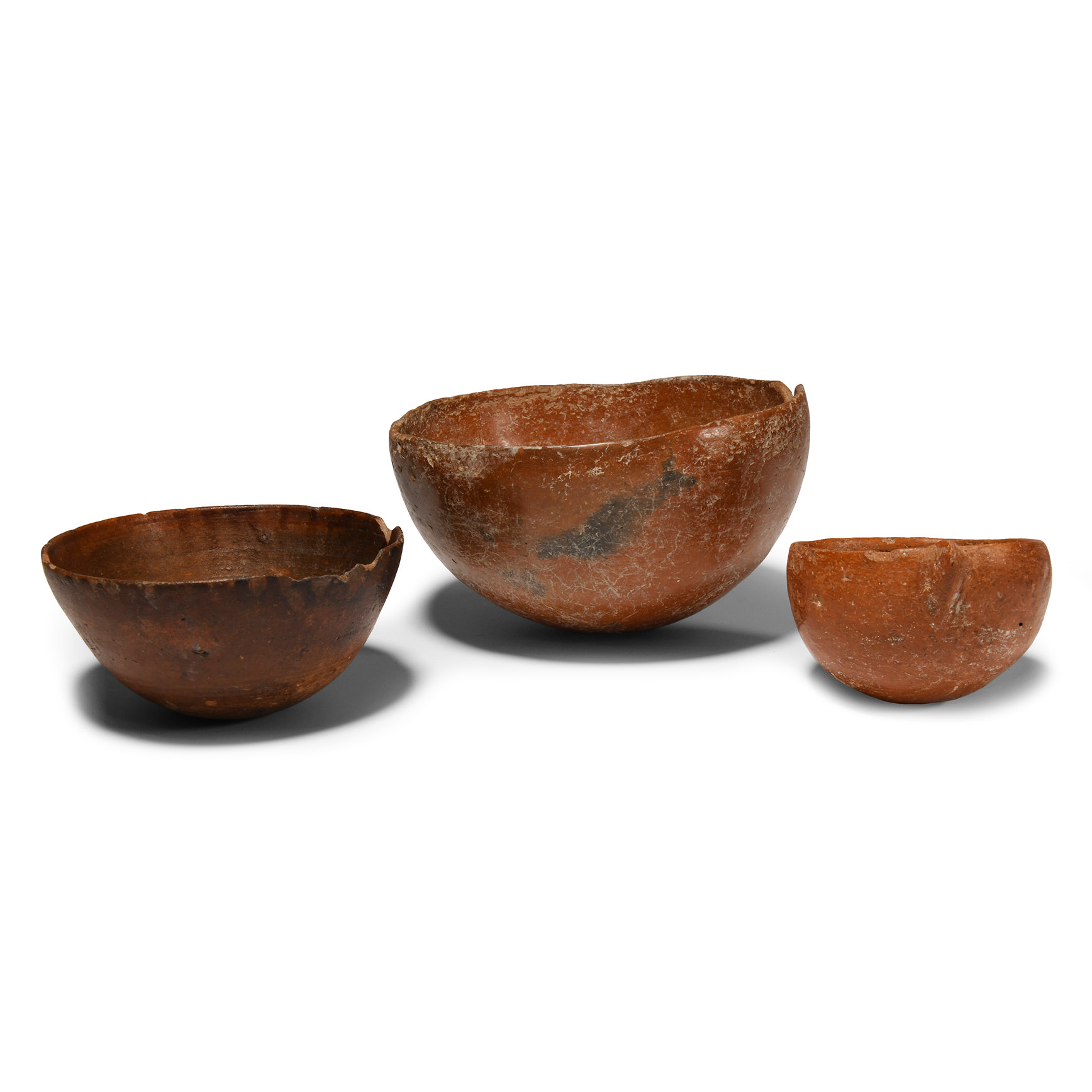 Cypriot Red Polished Ware Bowl Group