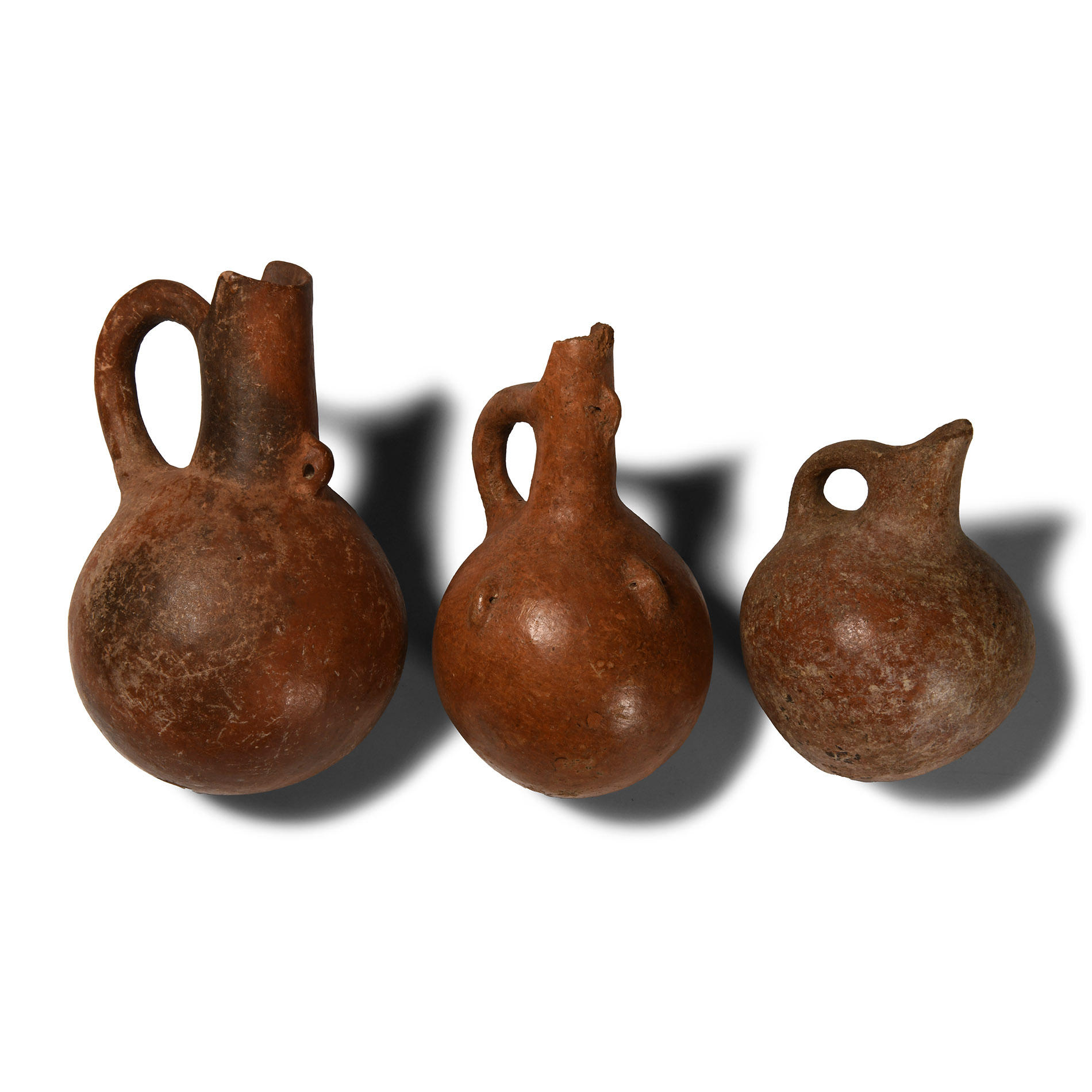 Cypro-Archaic Red Polished Ware Zoomorphic Jug Group