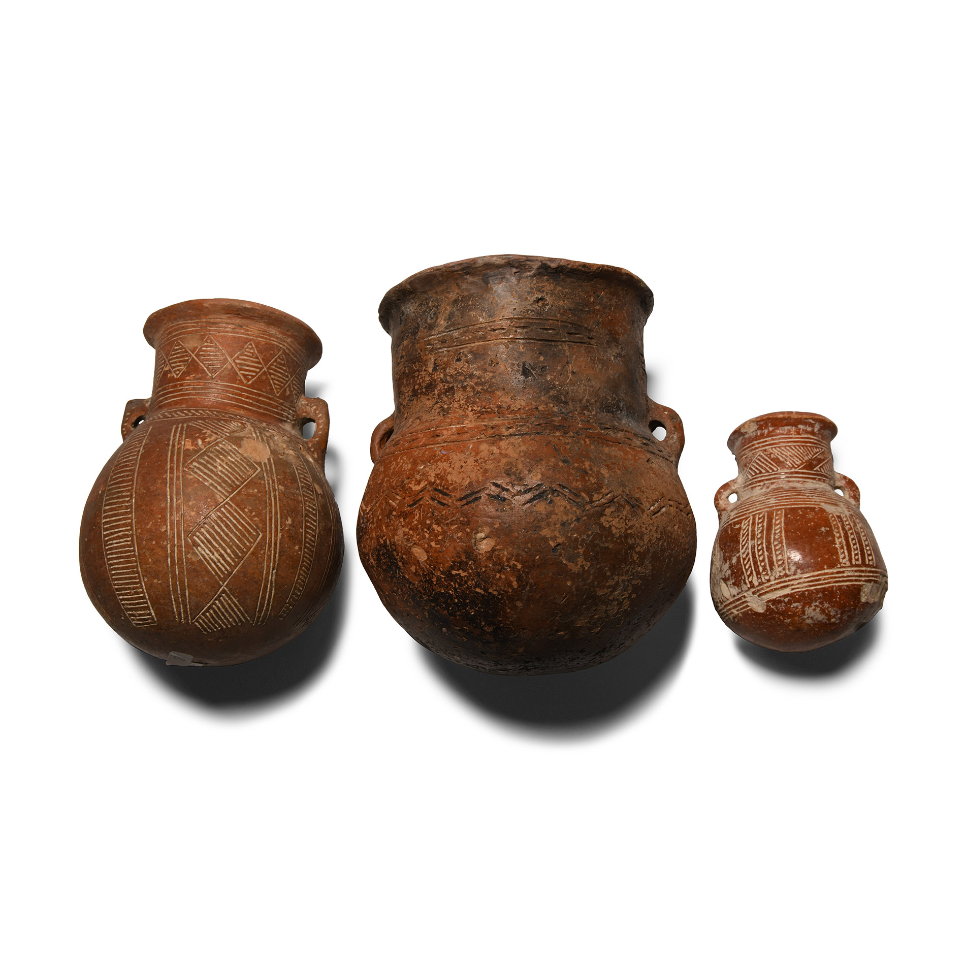 Cypriot Red Polished Ware Jar Group