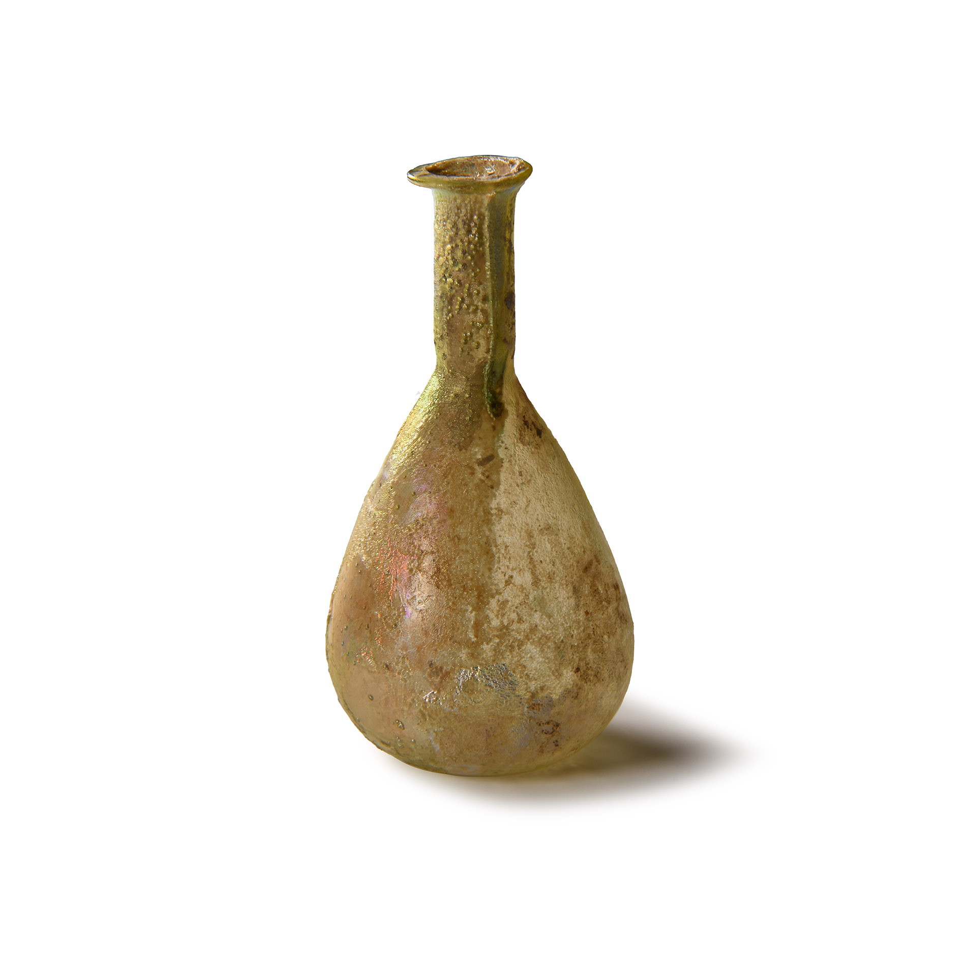 Roman Piriform Glass Flask