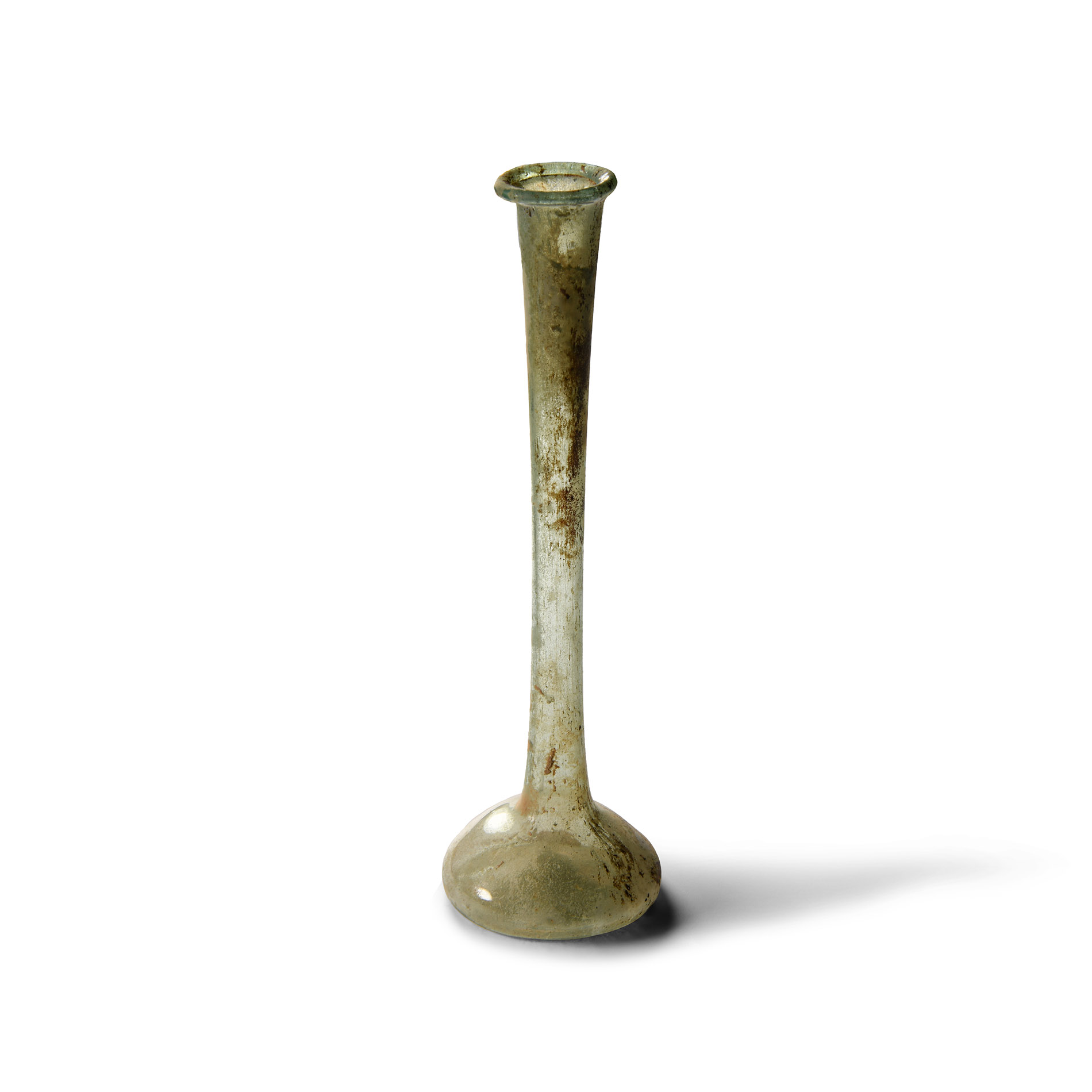 Roman Glass Candlestick Unguentarium