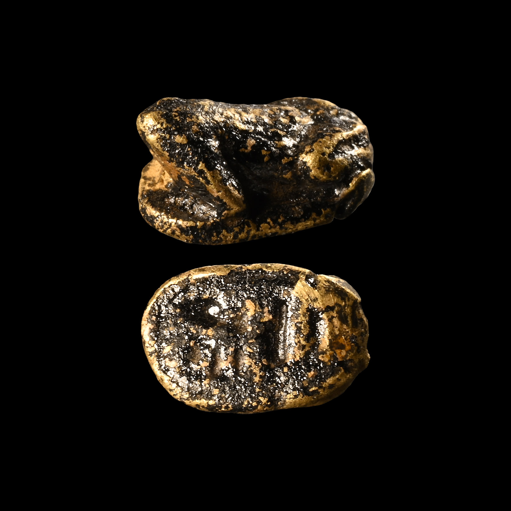 Egyptian Gold Frog Amulet