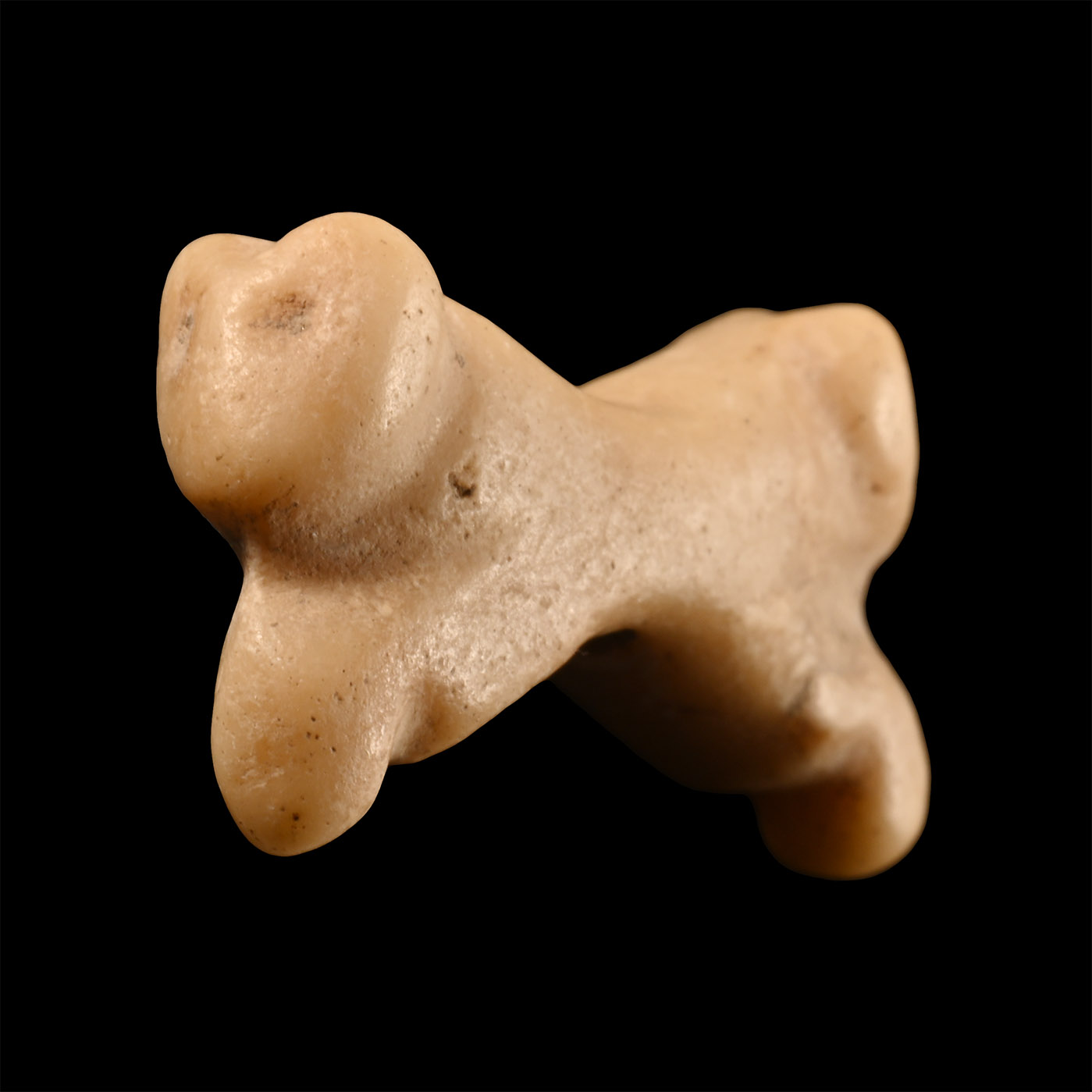 Jemdet Nasr Type Alabaster Animal Amulet