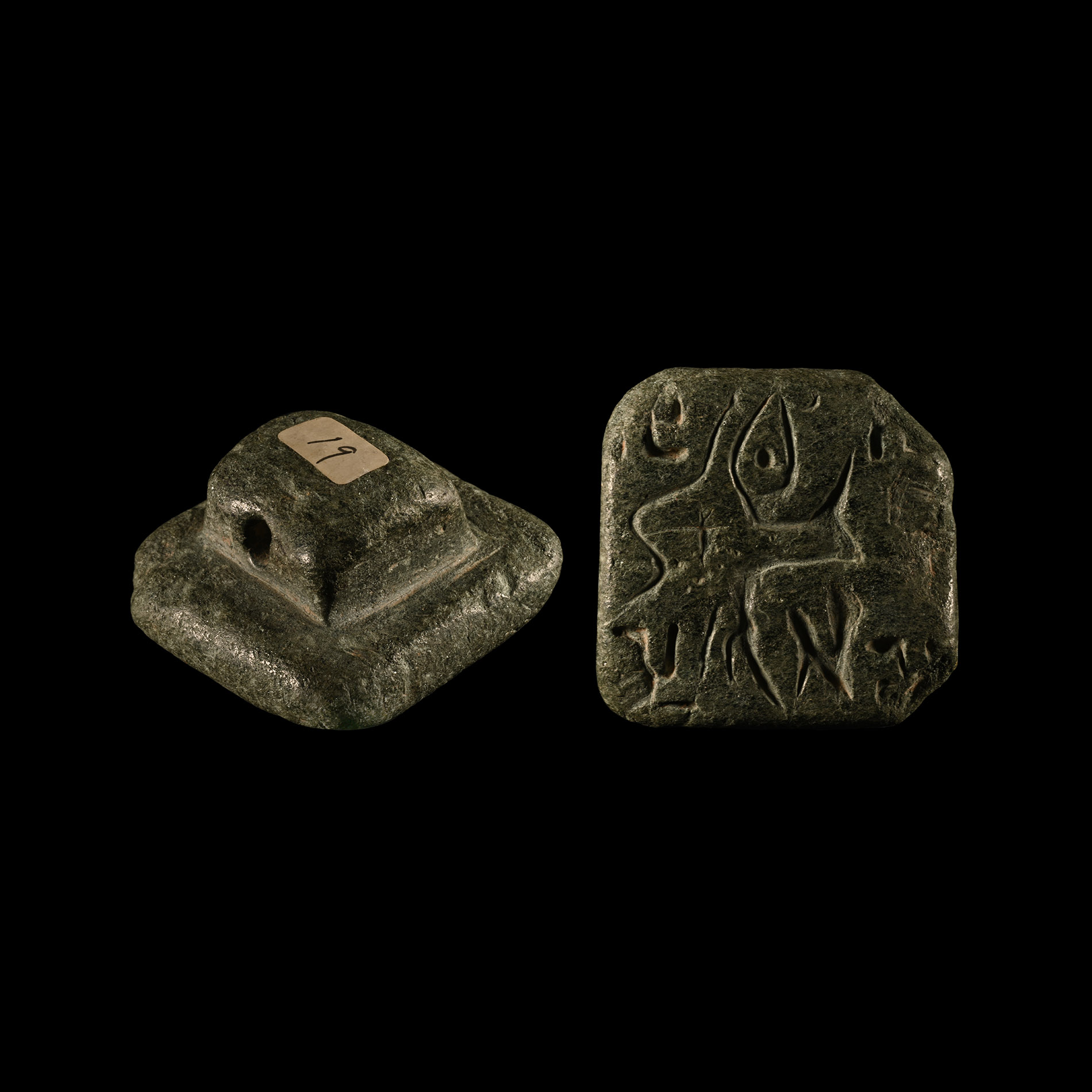 Very Large Western Asiatic Stone Stamp Seal