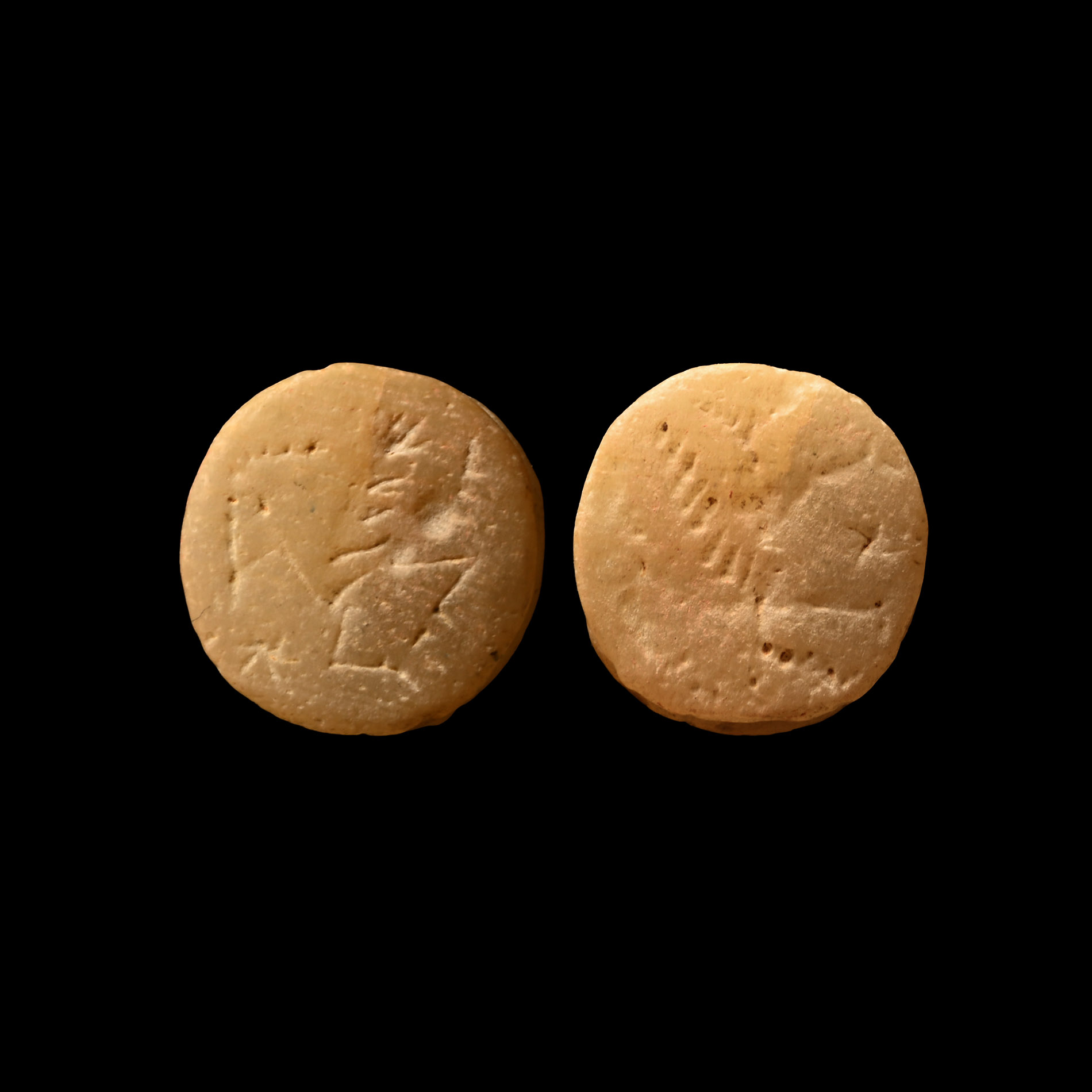 Urartu Alabaster Stamp Seal