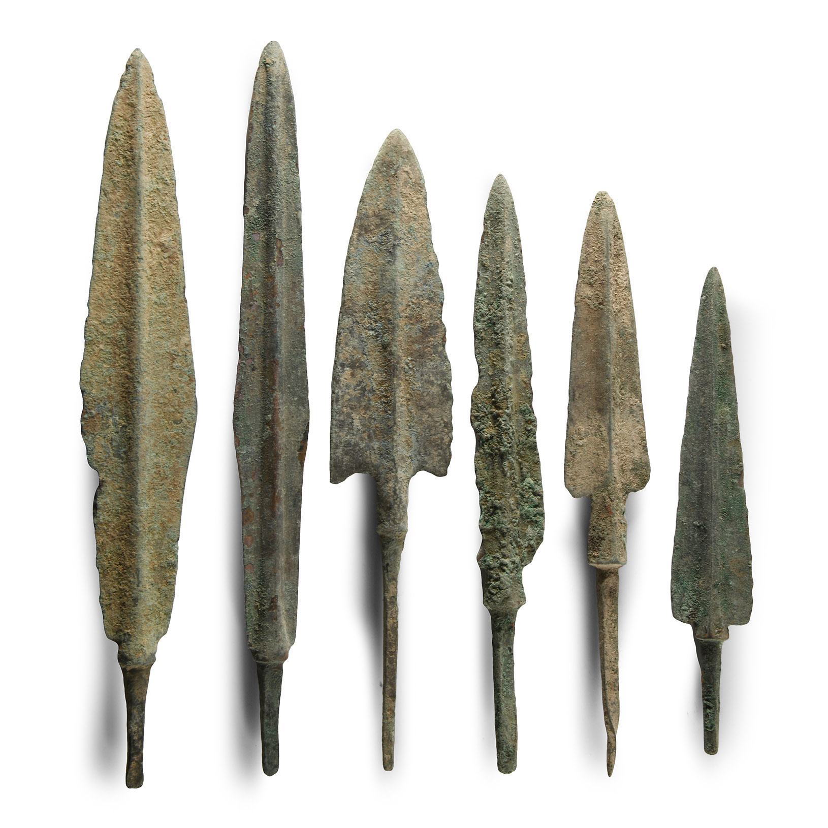 Luristan Bronze Arrowhead Group