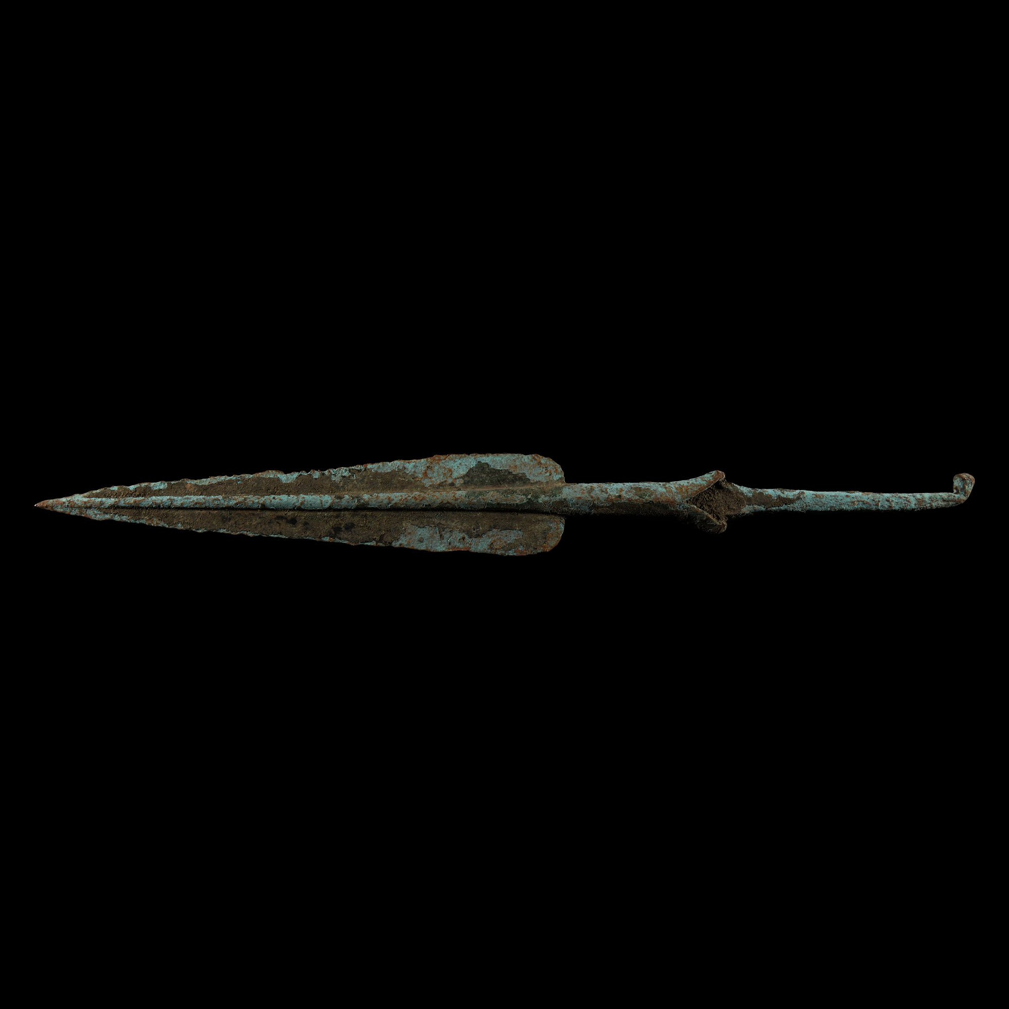 Marlik Type Bronze Tanged Spearhead
