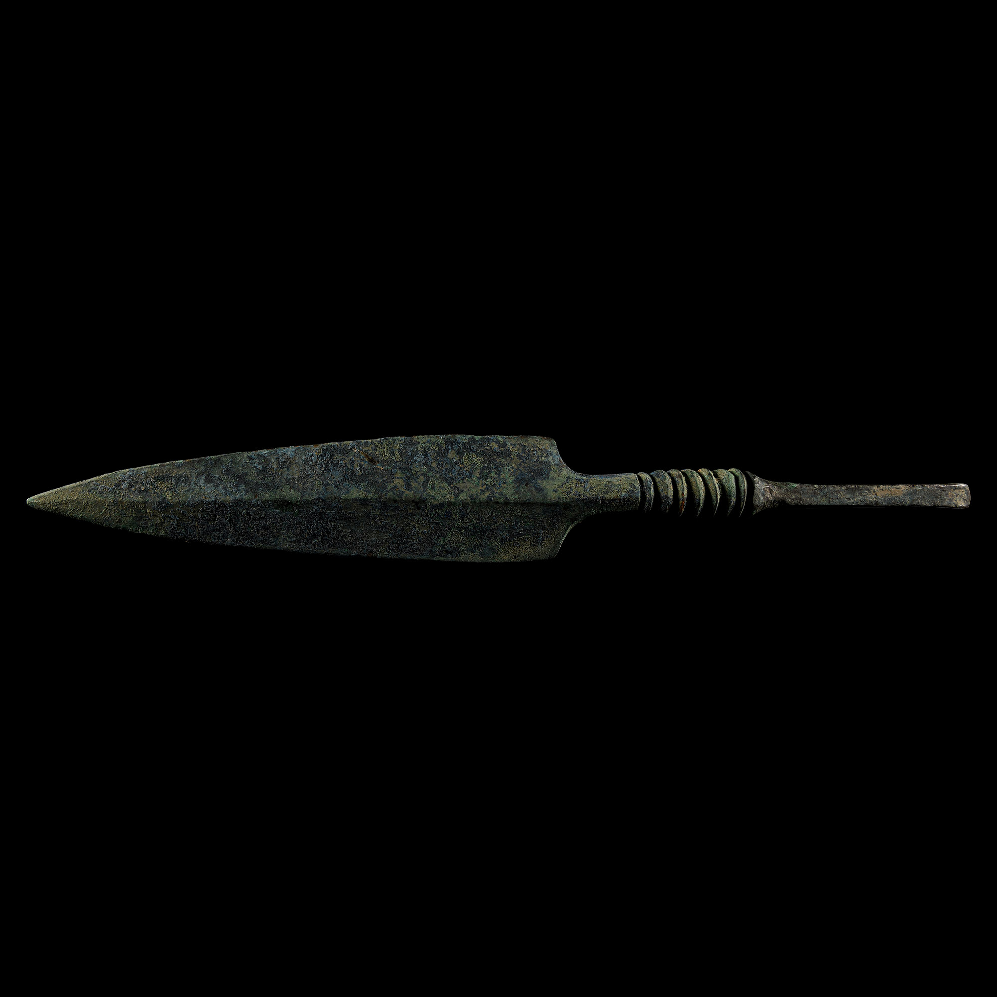 Western Asiatic Bronze Tanged Spearhead