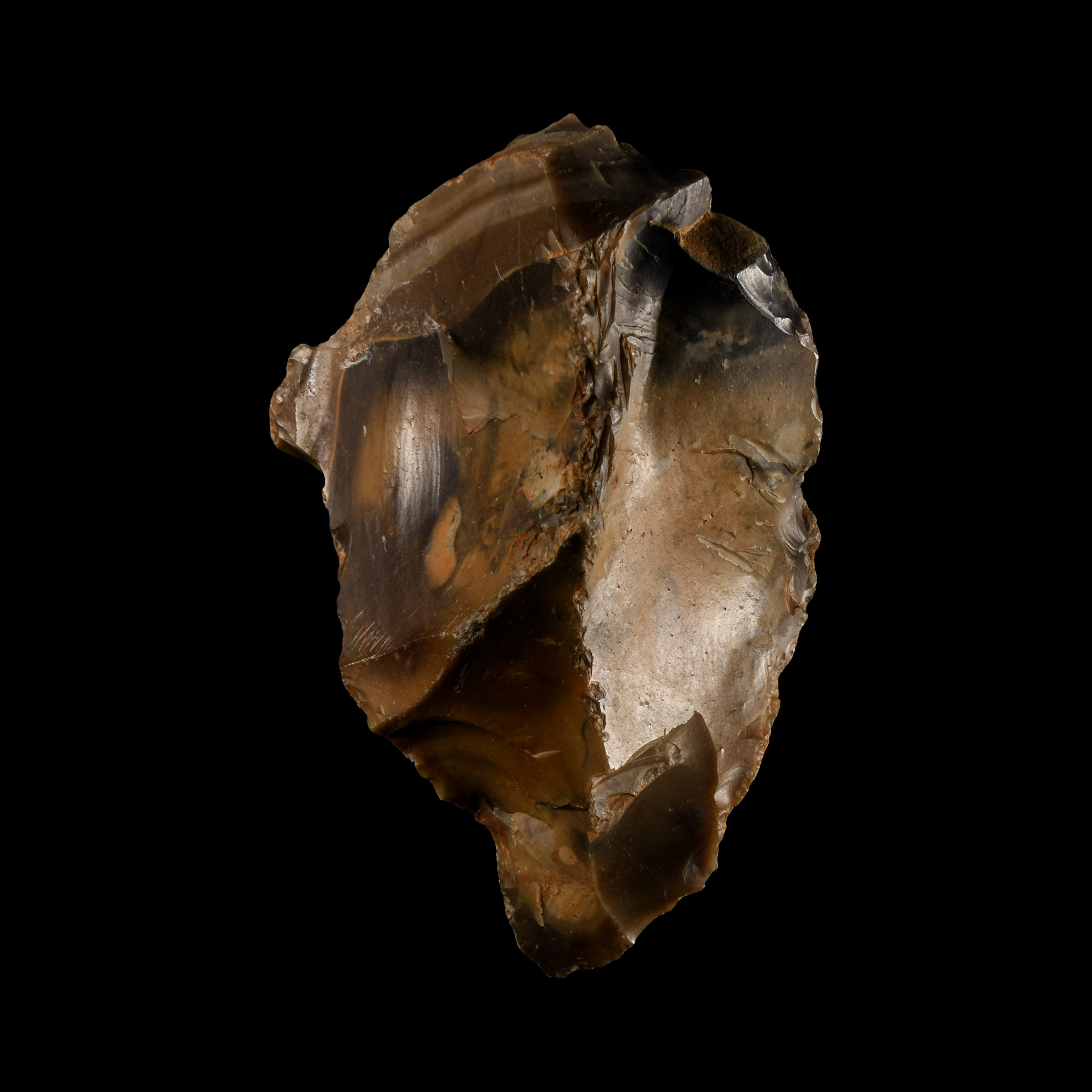 Stone Age Twydall Knapped Flint Proto-Handaxe