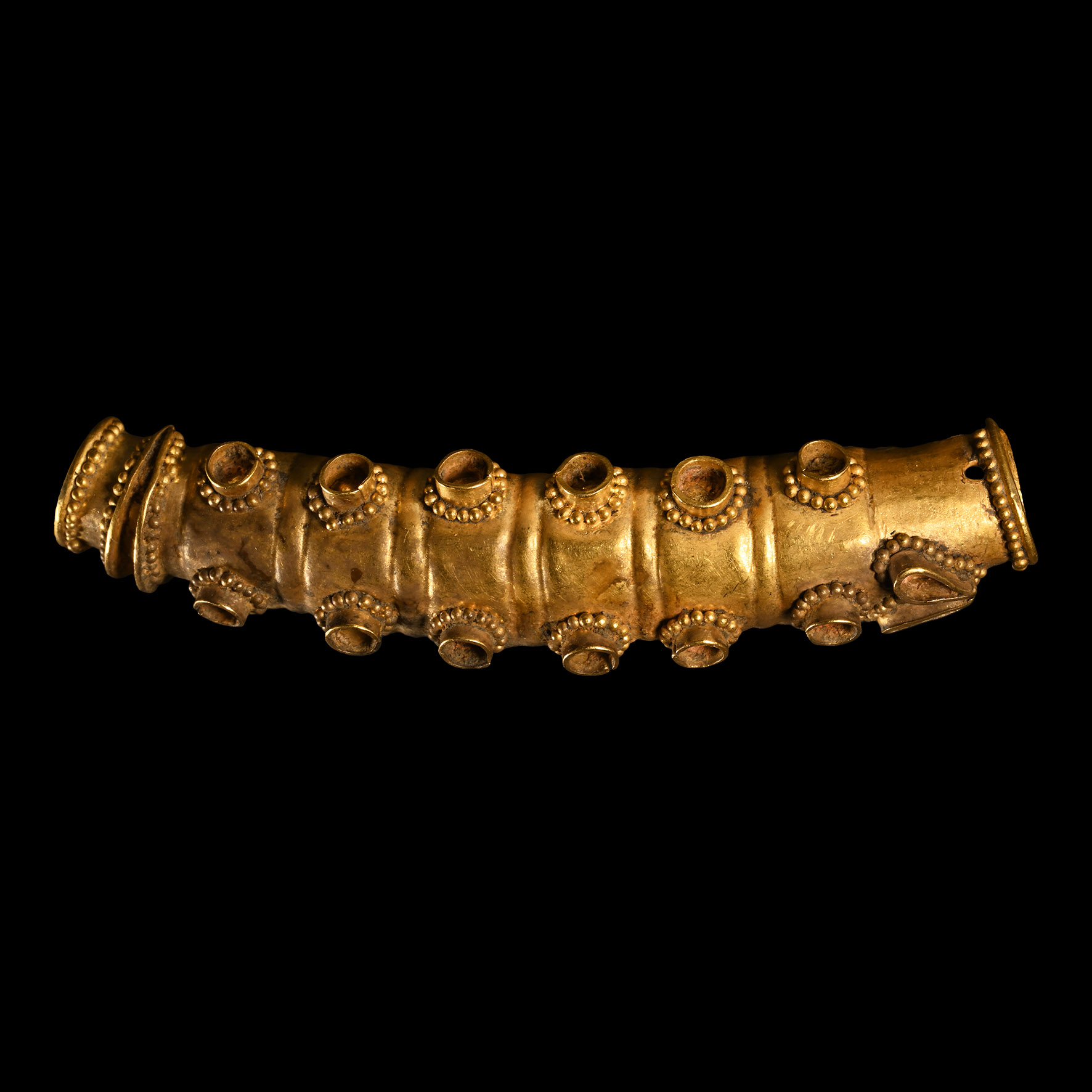 Western Asiatic Gold Necklace Element