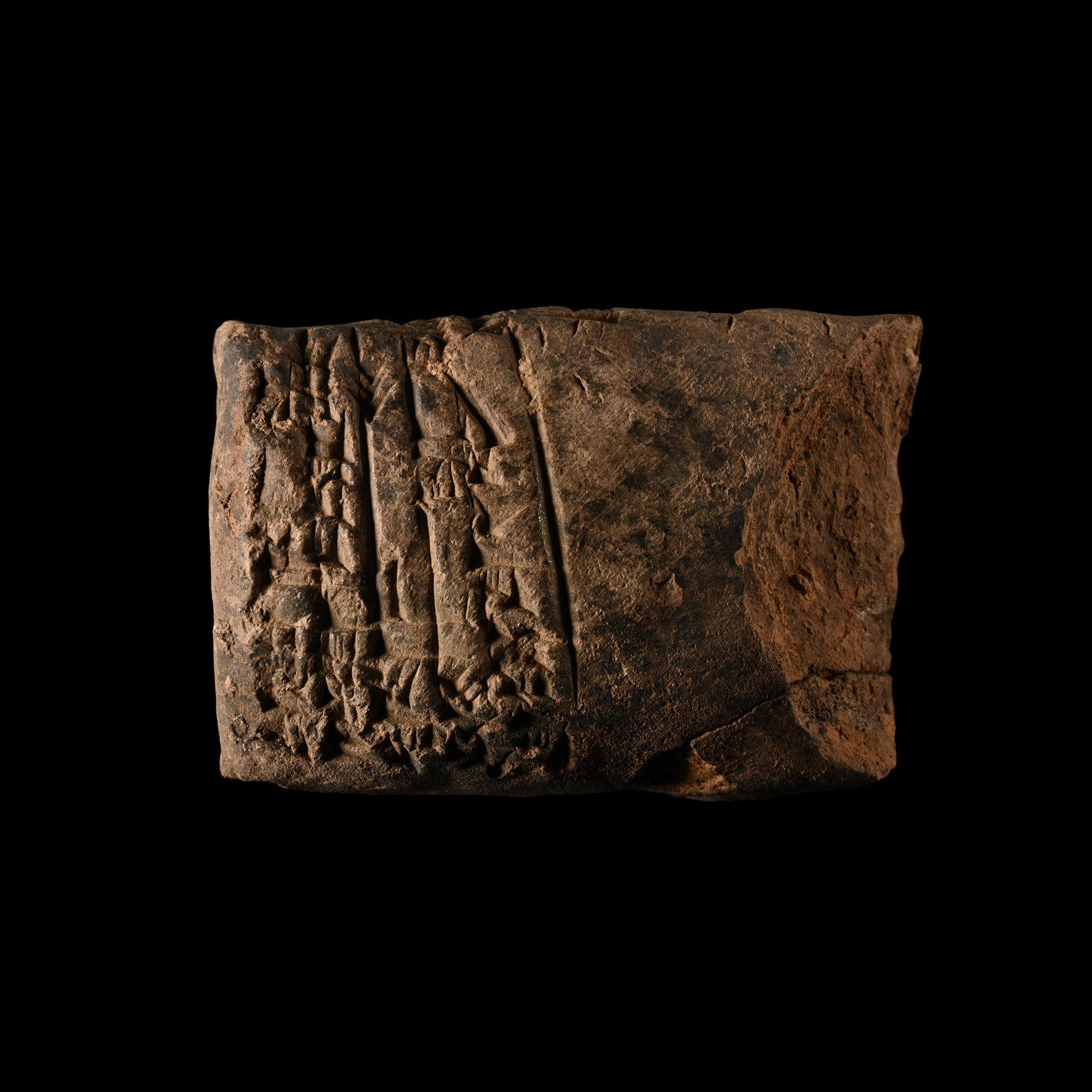 Old Babylonian Cuneiform Letter Tablet