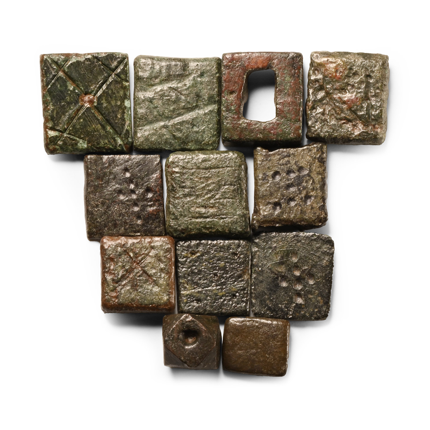 Byzantine Bronze Trade Weight Collection