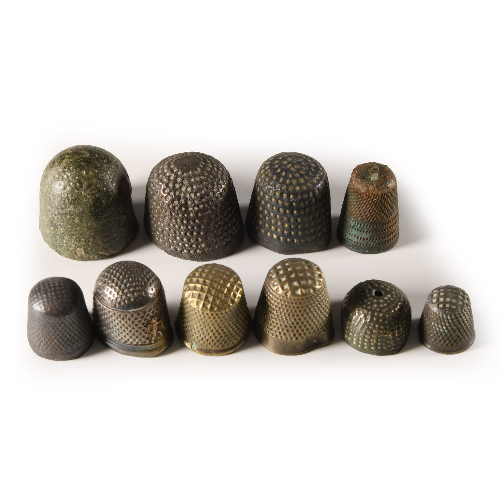 Medieval and Later Bronze Thimble Group