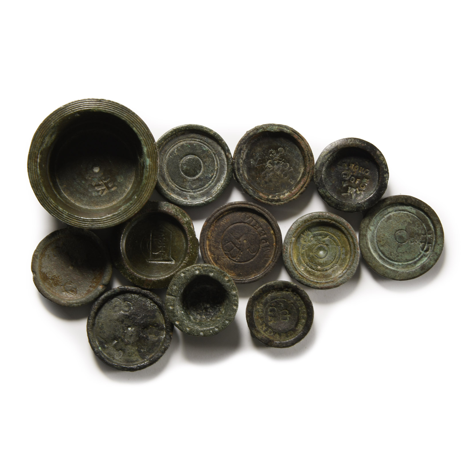 Post Medieval Bronze Trade Weight Collection